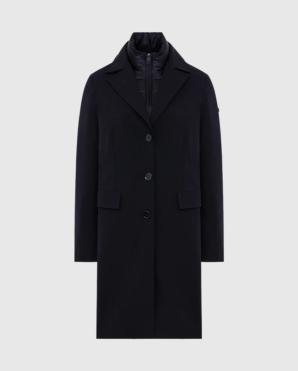 Duno_Keira_Cappotto_Imbottito_Monopetto_Nero