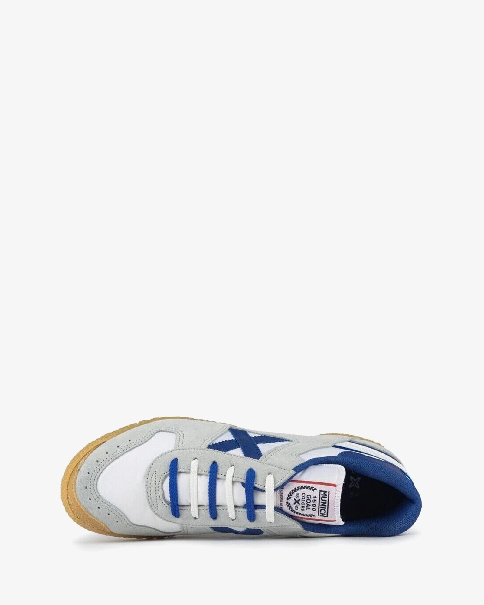 Munich Goal 1617 Sneakers White Grey Blue Buy Online at Sabolo