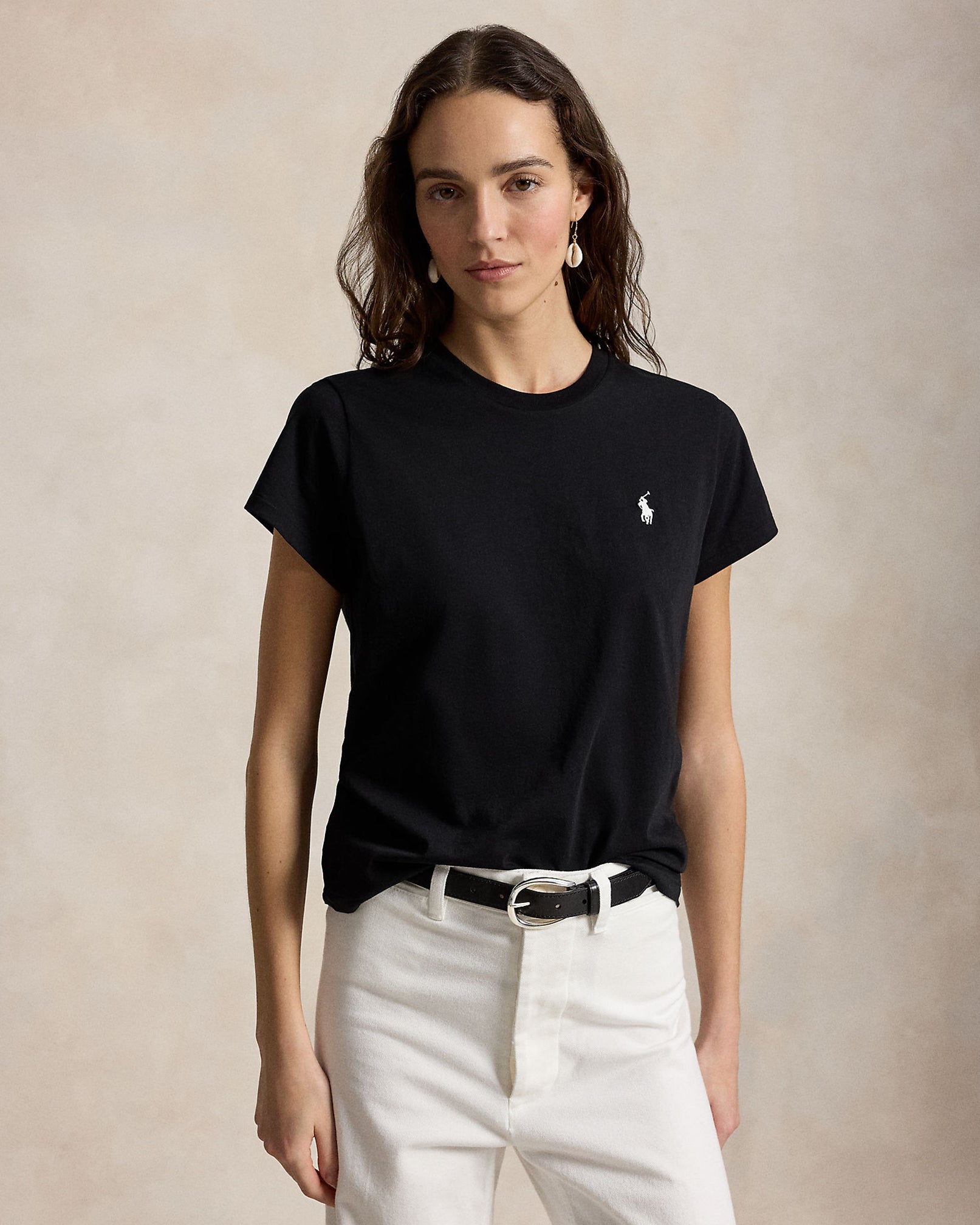 Polo Ralph Lauren Black Crew Neck T-Shirt | Sabolo Shop