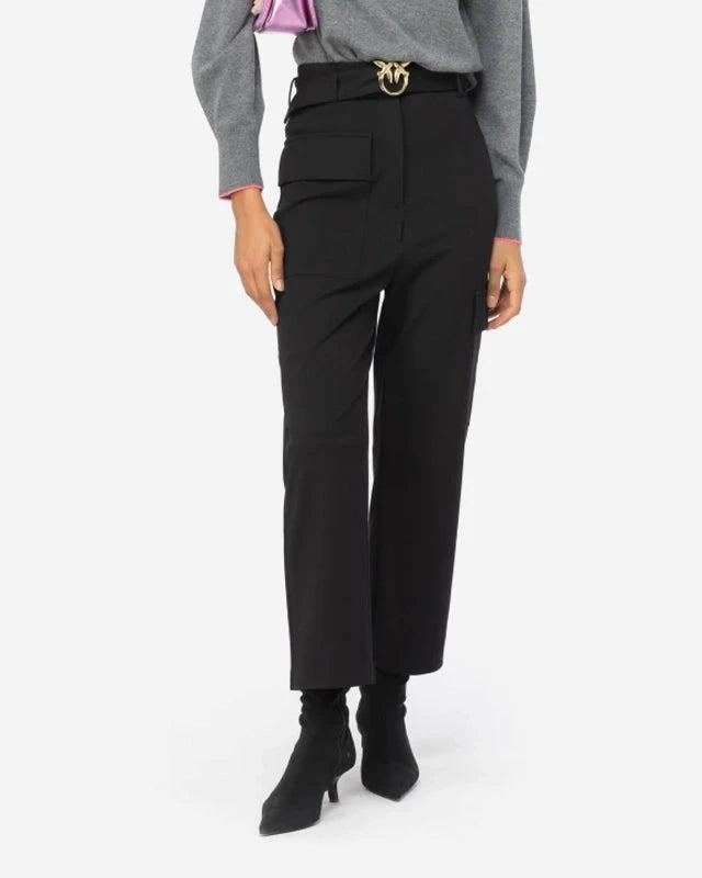 pinko-PERLITA-PANTALONE-CARGO-CINTURA-LOVE-BIRDS-nero-1