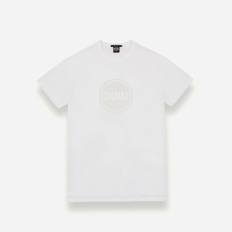 Colmar T-shirt Stampa Monocolore Bianco 7563 6SH 01-4