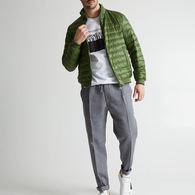 Herno Piumino Bomber Verde