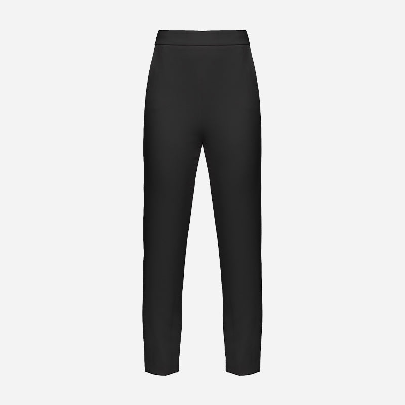 Pinko-100137-A0HC-Z99-Parana-pantalone-crepe-nero-1