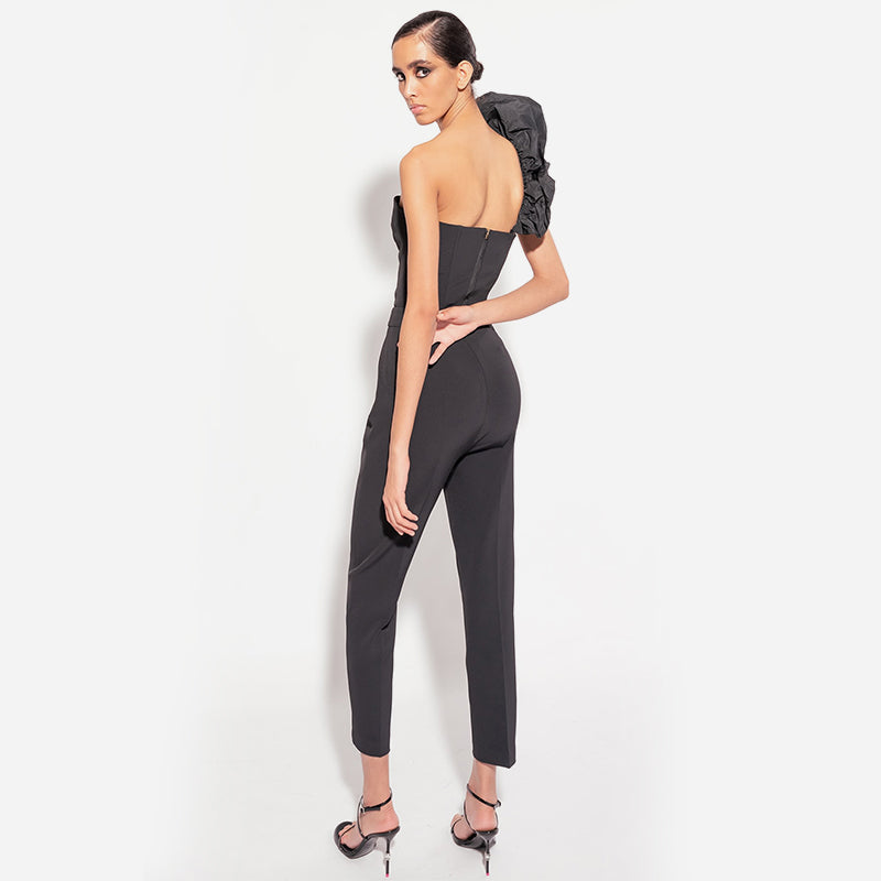 Pinko-100137-A0HC-Z99-Parana-pantalone-crepe-nero-3