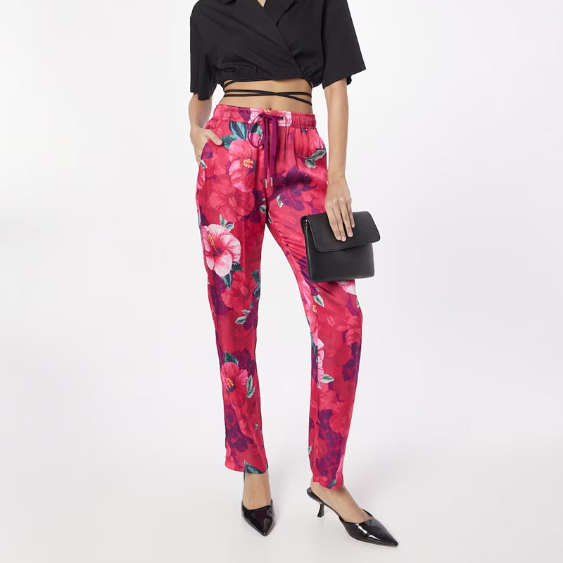 Pinko-101027-A0KW-YN3-Phebe-pantalone-satin-stampa-multicolor-fuxia-2