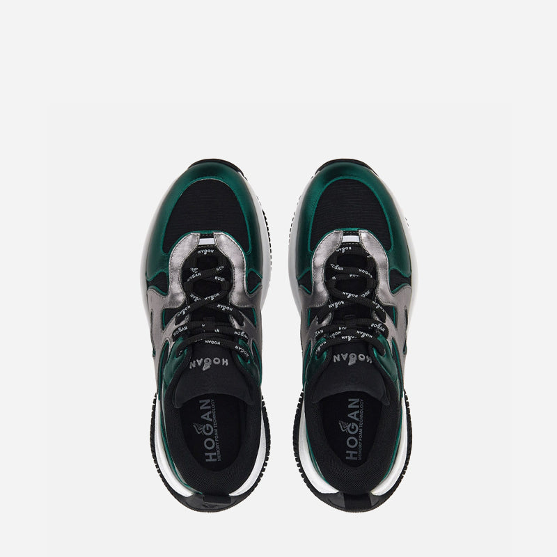 Sneakers-Hogan-H597-Nero-Verde-Argento-HXW5970EA901ZD0YR6-14