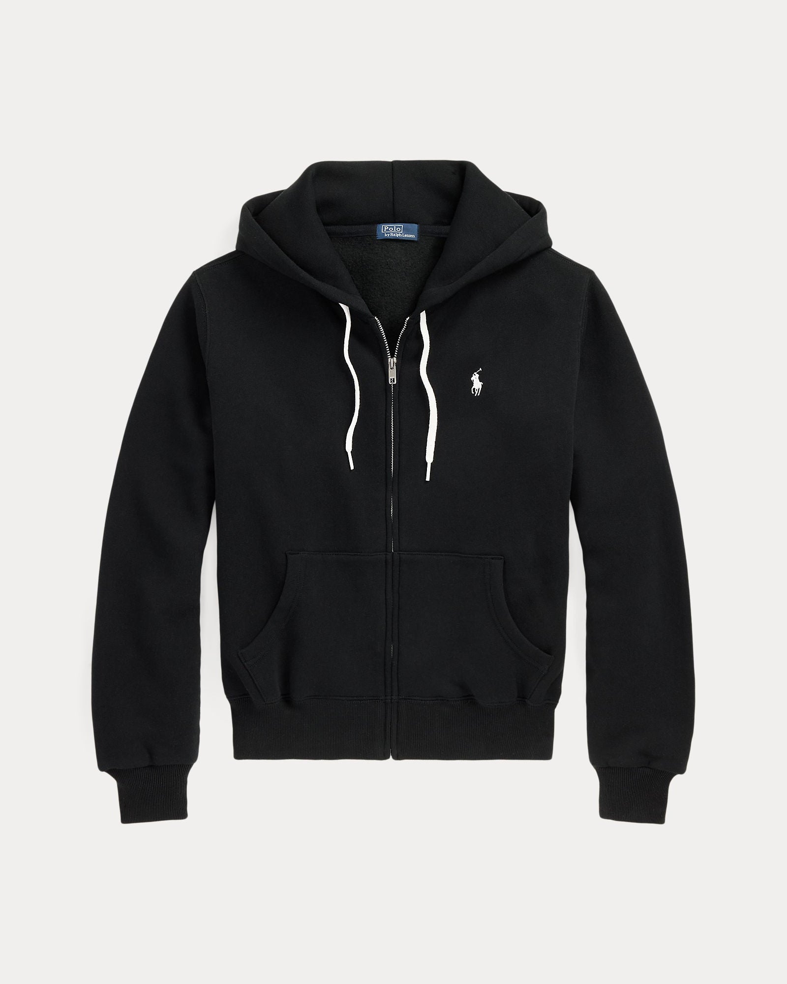 Polo Ralph Lauren Black Zip-Up Hoodie