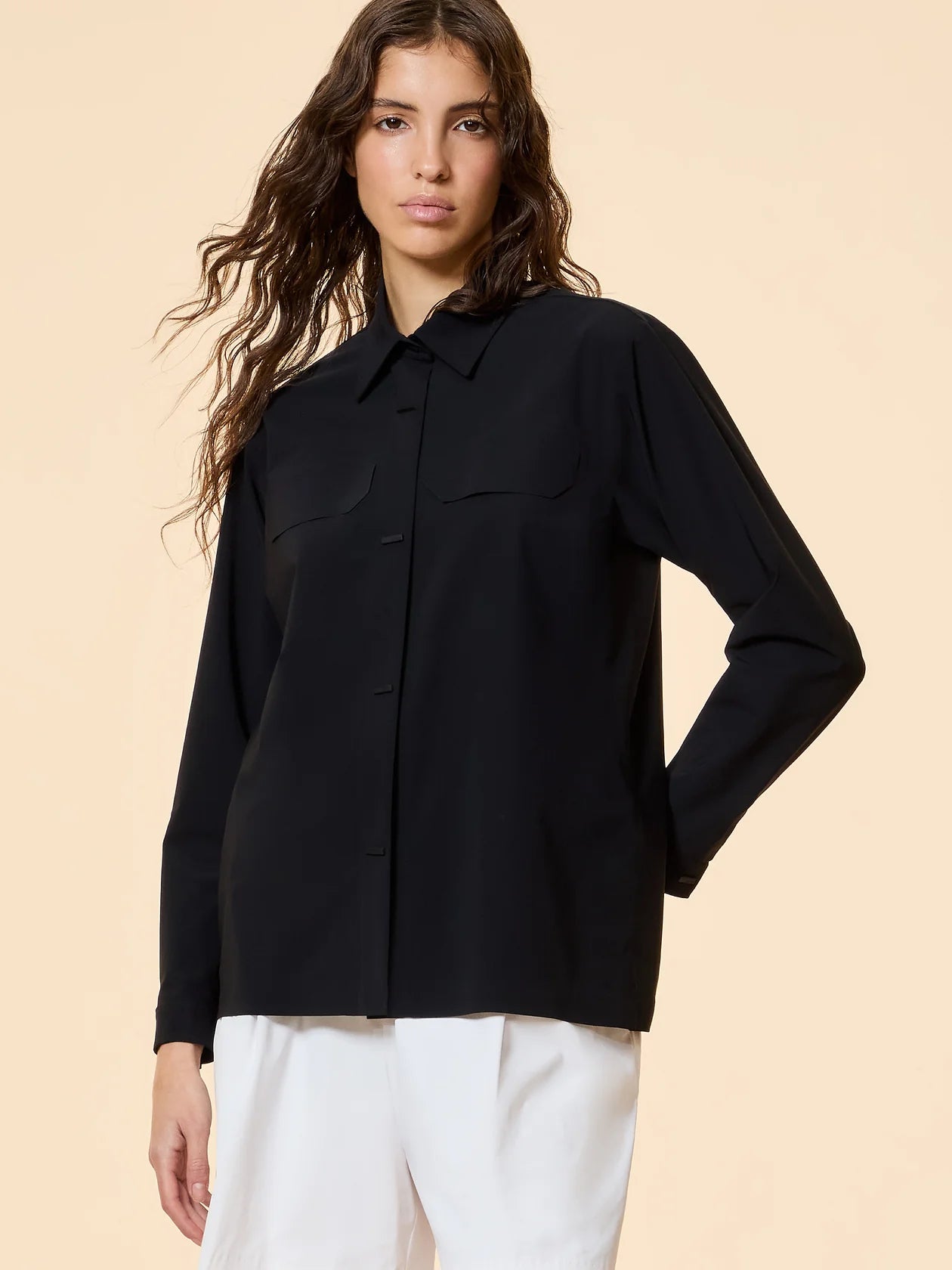 RRD_Surflex_Overshirt_Wom_Shirt_Nero_26764_010_01