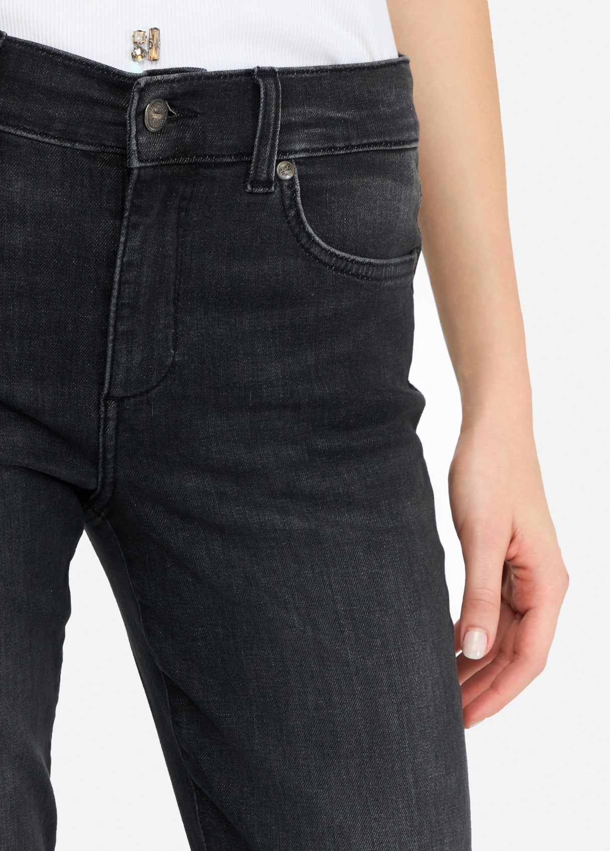 Liu Jo Jeans Flare Vita Alta Nero