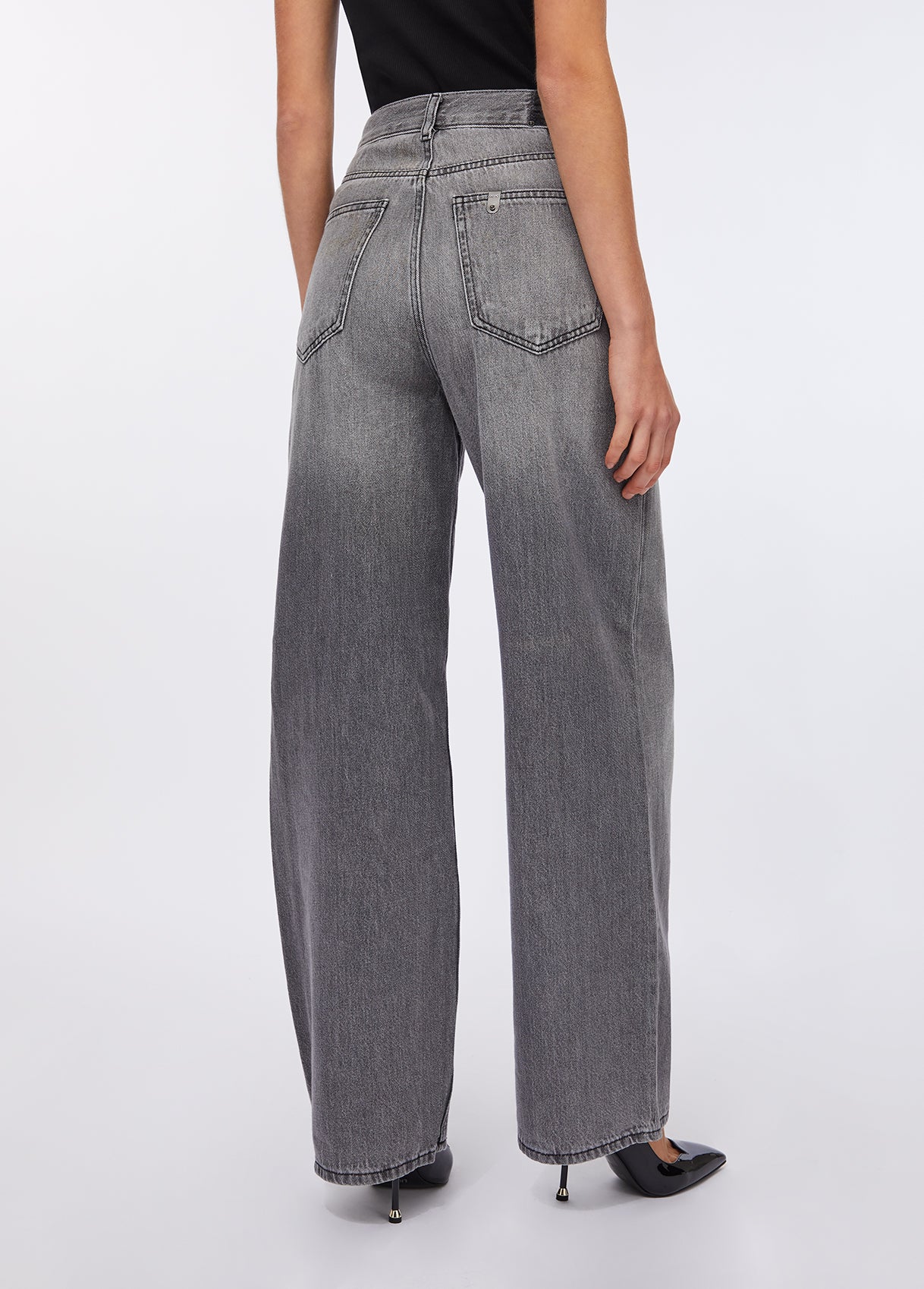 Liu Jo Jeans Baggy Denim Grigio