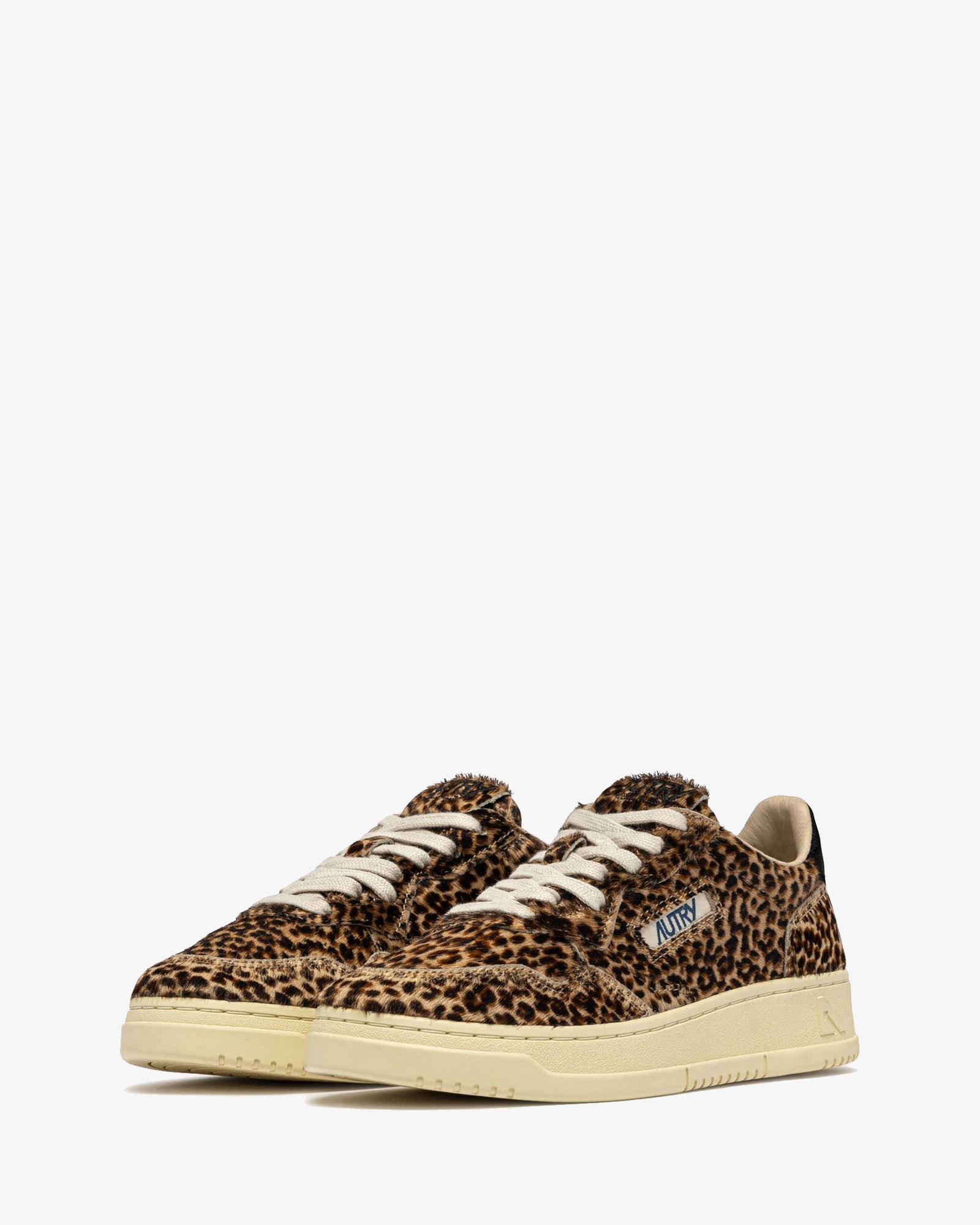 Autry Sneakers Medalist Low Effetto Cavallino Leopardato