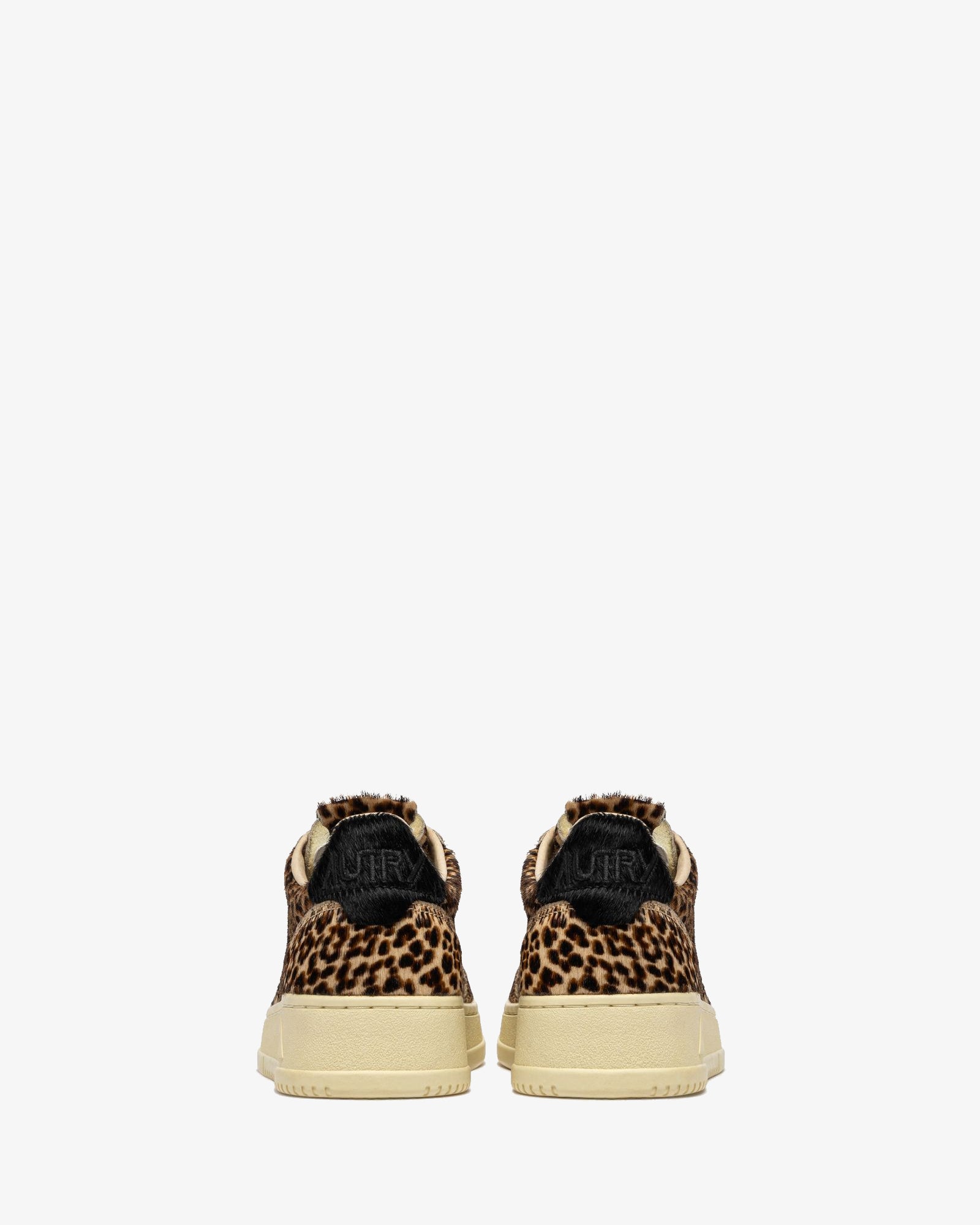 Autry Sneakers Medalist Low Effetto Cavallino Leopardato