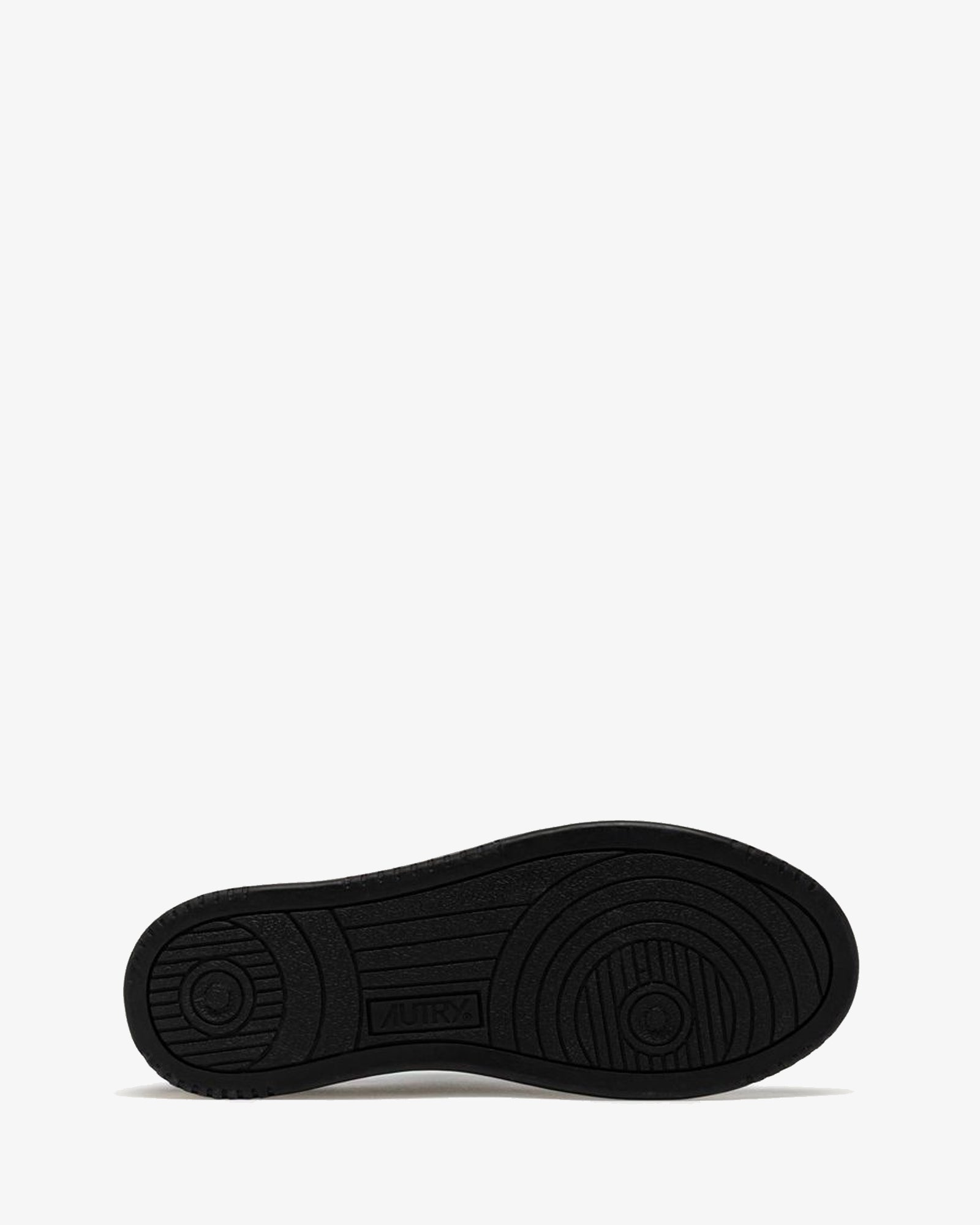 Autry Sneakers Medalist Low In Suede Argento E Black