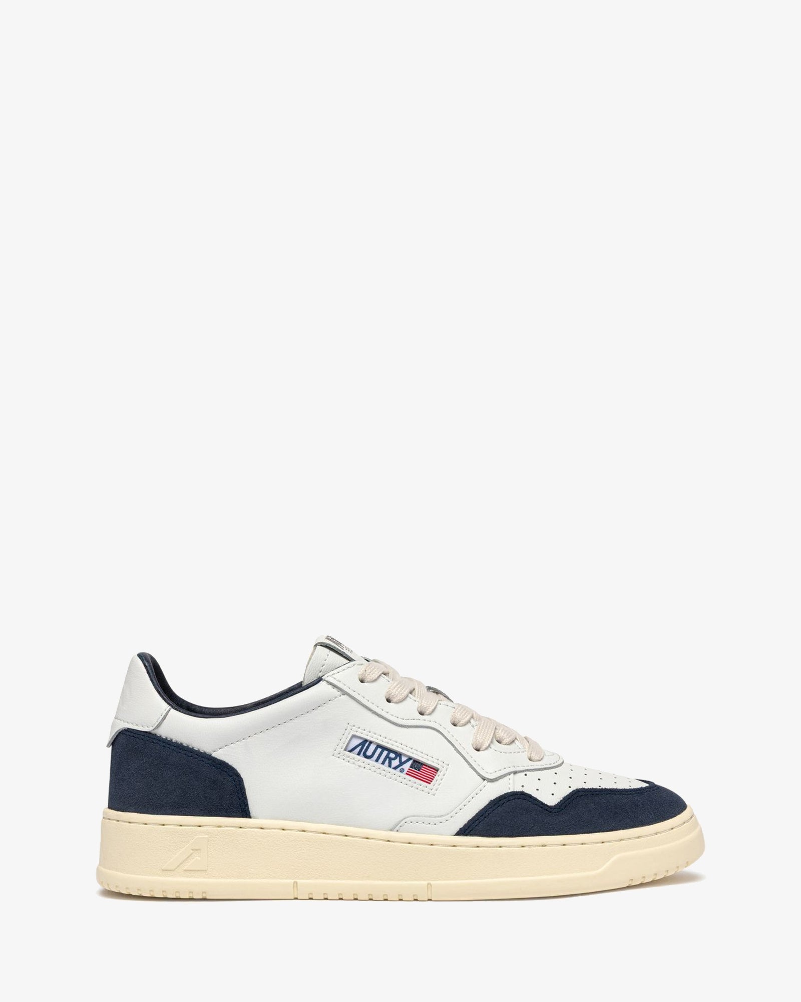 Autry-Sneakers-Medalist-Low-man-pelle-bianca-suede-denim-AULM-FT22-1