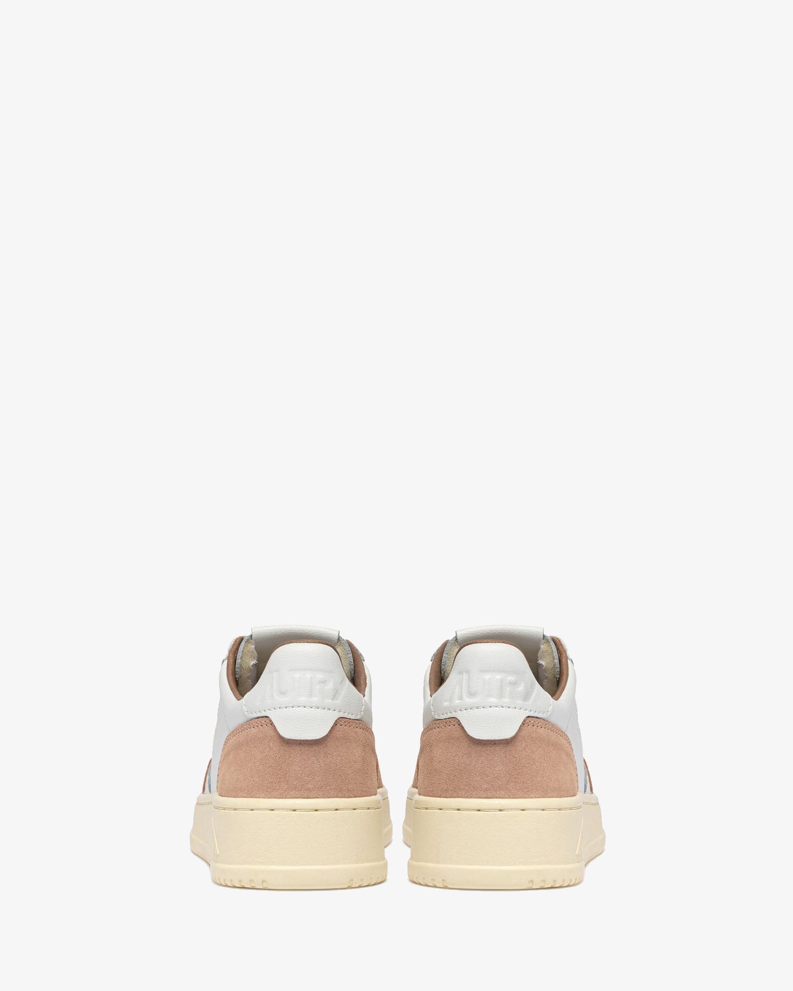 Autry Sneakers Medalist Low In Pelle Bianca E Suede Phard