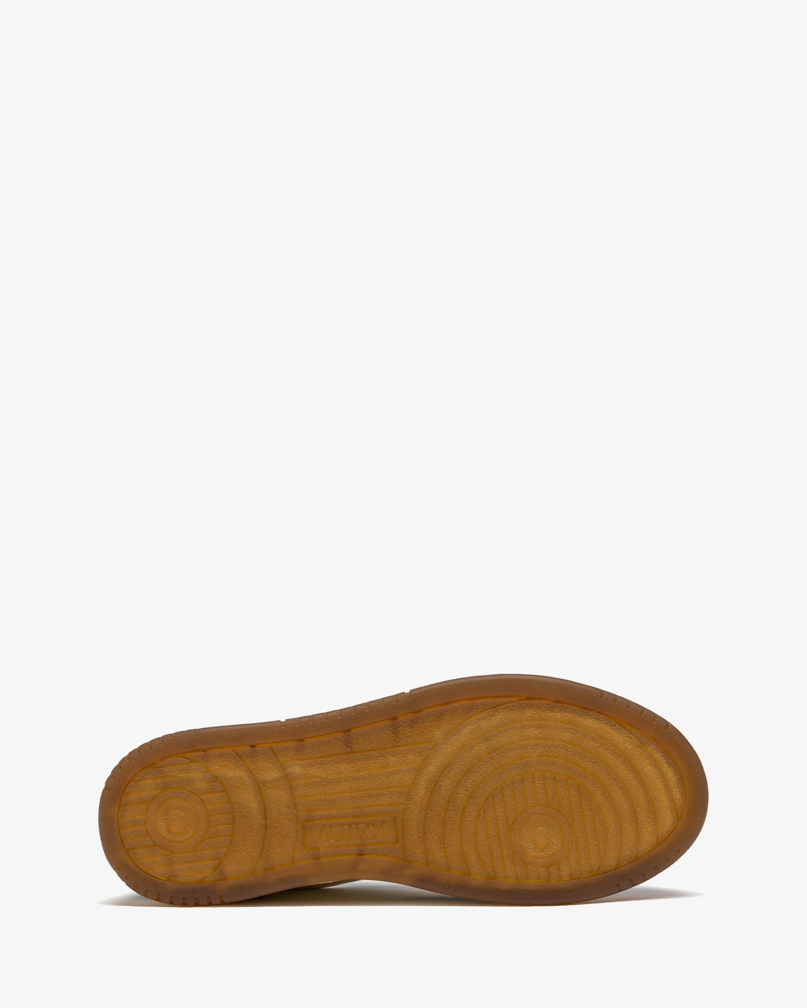 Autry Sneakers Medalist Low In Pelle Marshmallow E Cocco Verde