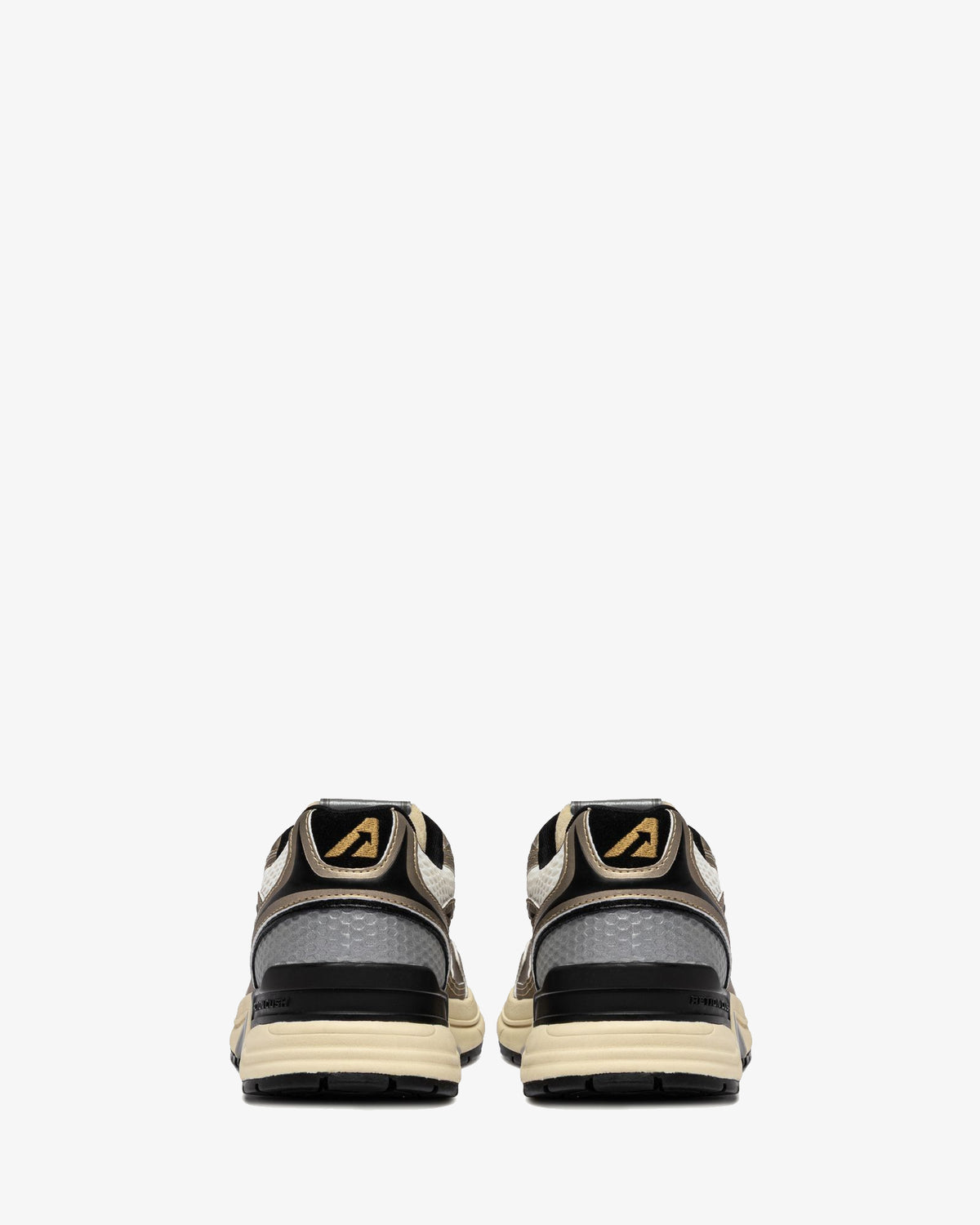 Autry Sneakers Hyperway Bianco Platino E Nero