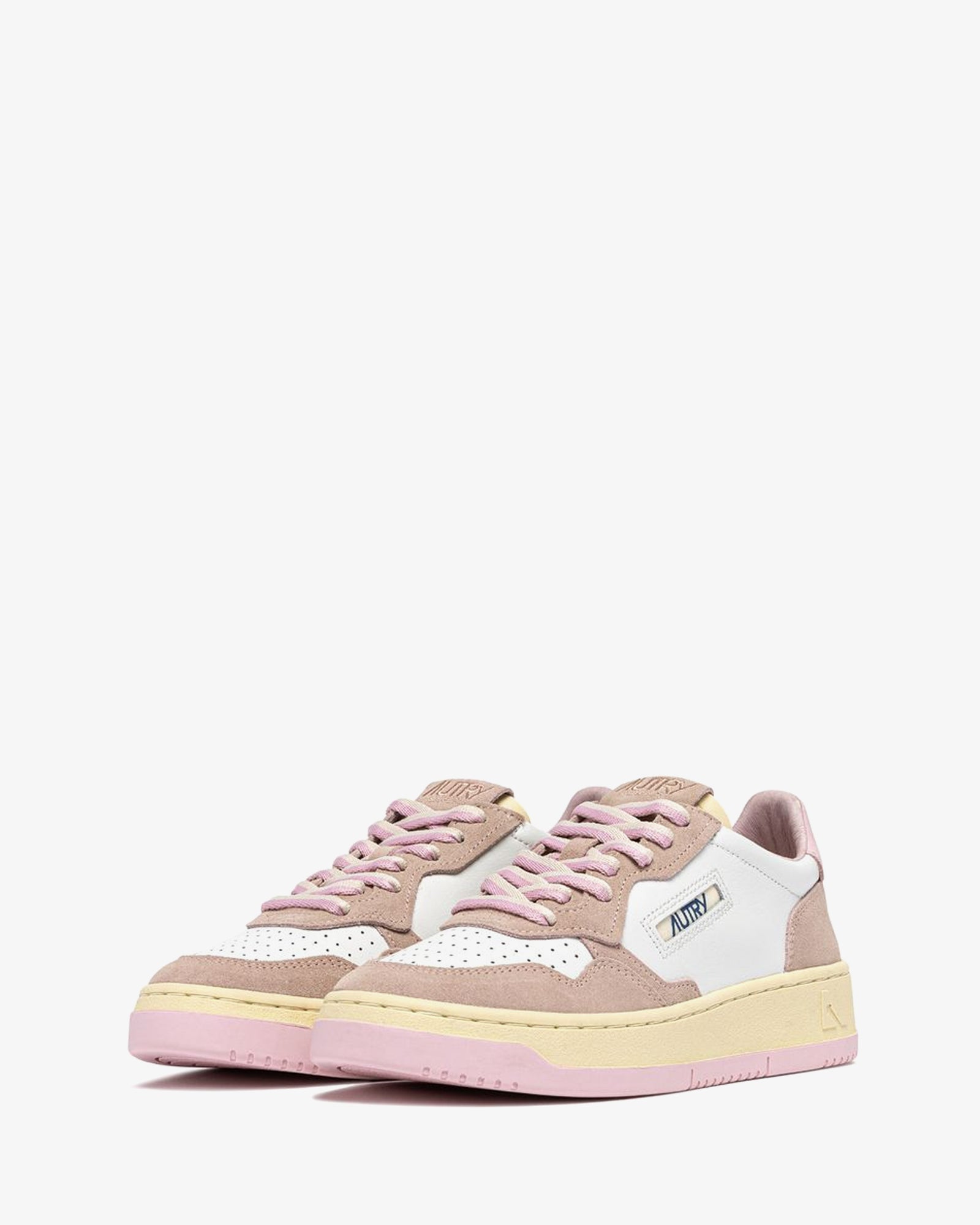 Autry-Sneakers-medalist-low-in-pelle-e-suede-lilac-bianco-e-phard-AULW-BW01-2