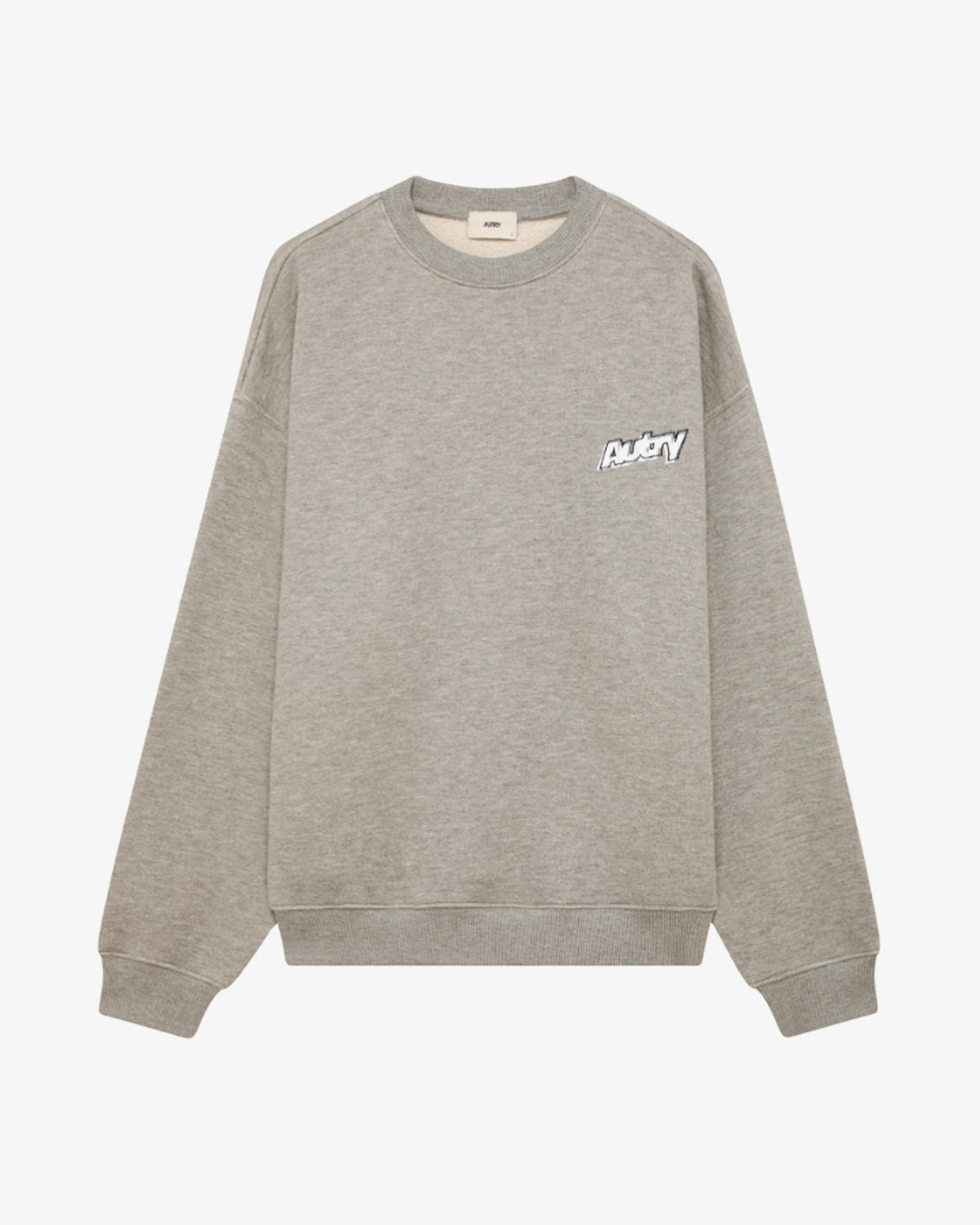 Autry-felpa-in-cotone-con-doppio-logo-unisex-SWPX-035D-grigio-melange-scuro-1
