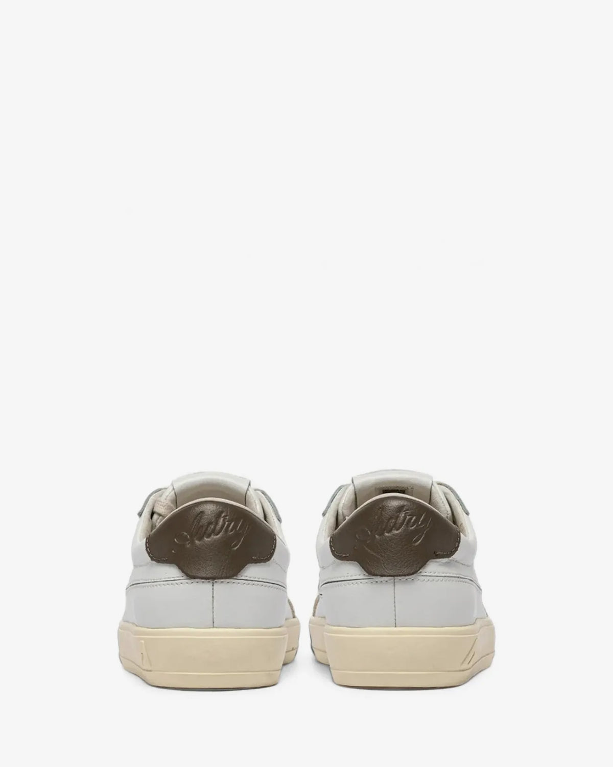 Autry Sneakers Windscape Low In Pelle Bianca E Chocolate