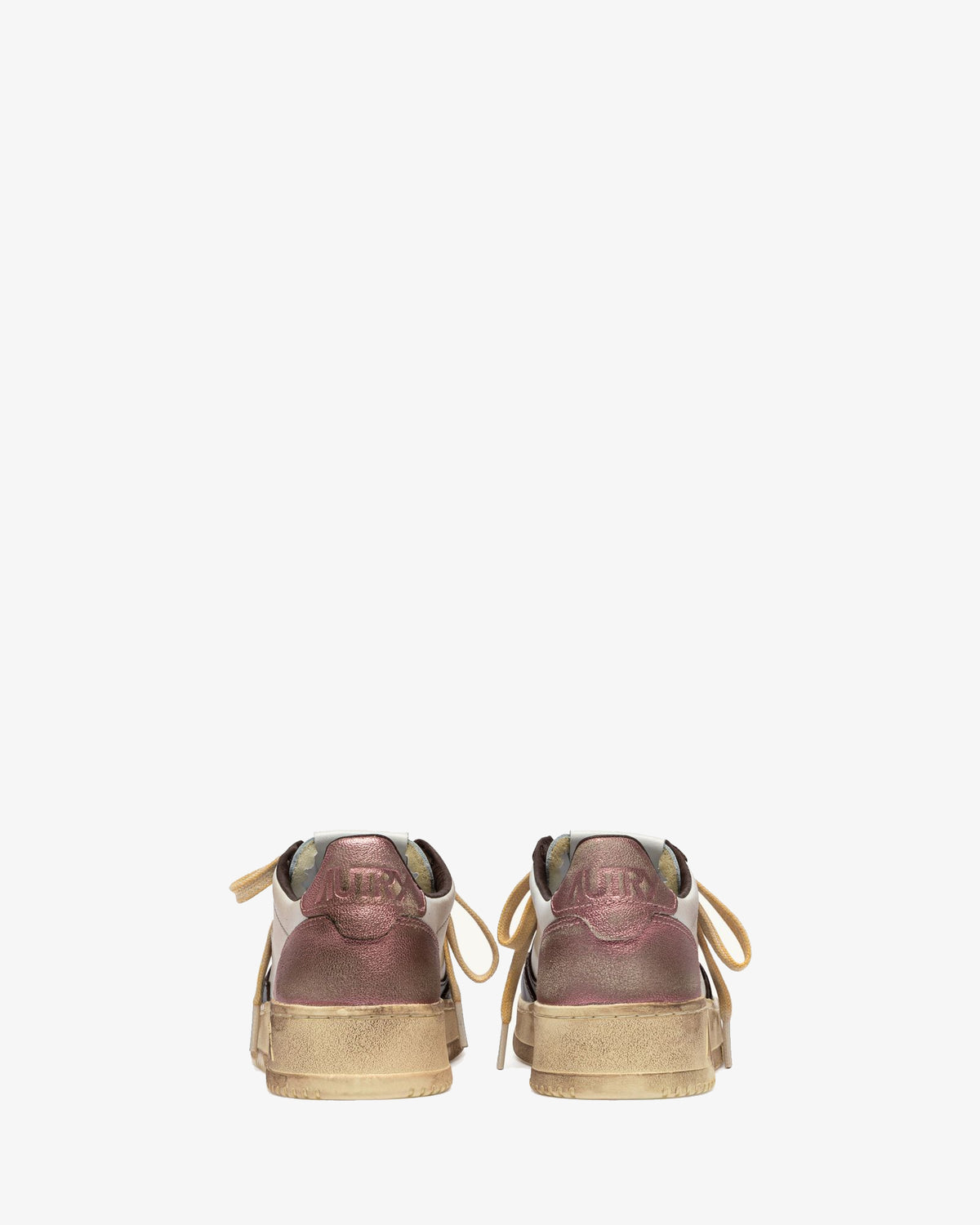 Autry Sneakers Medalist Low Super Vintage Peony E Hot Fudge