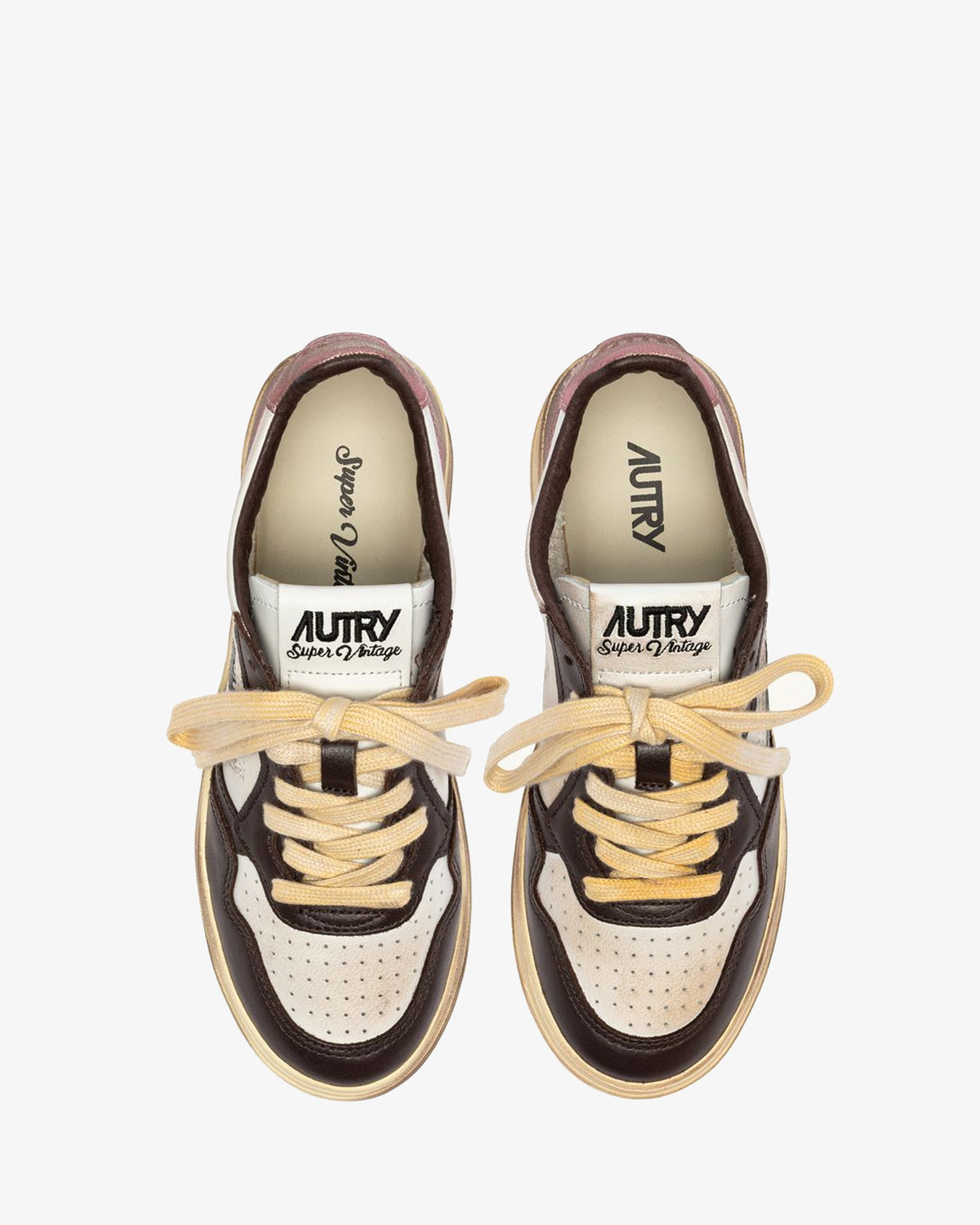 Autry Sneakers Medalist Low Super Vintage Peony E Hot Fudge