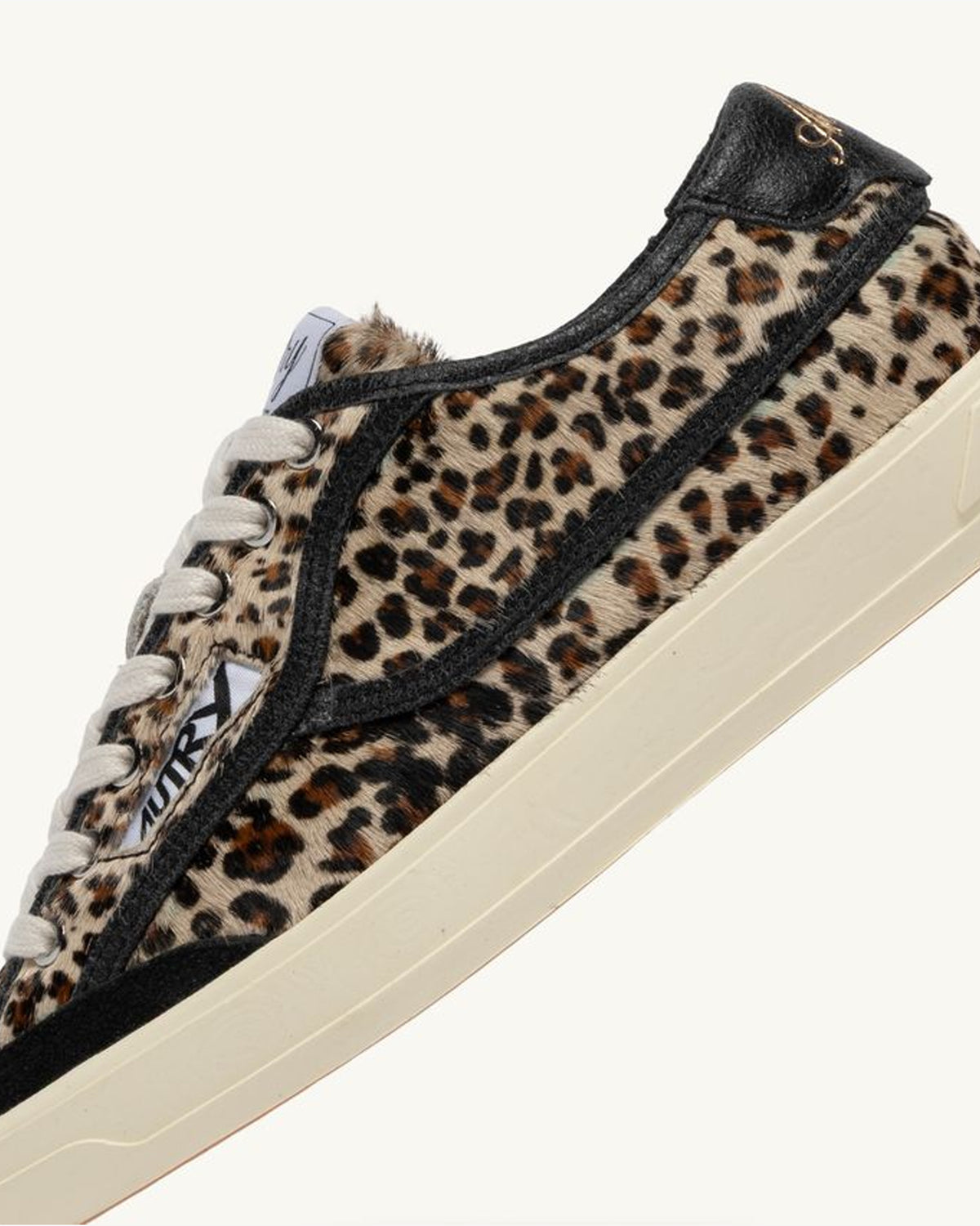Autry Sneakers Windscape Low Cavallino Leopard E Nero