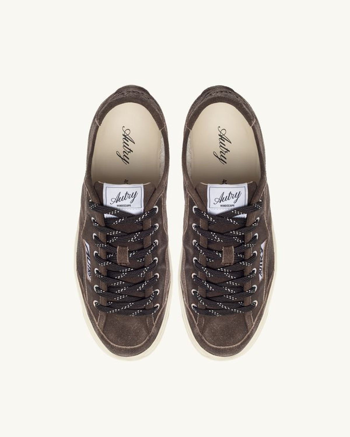 Autry Sneakers Windscape Low In Suede Mustang