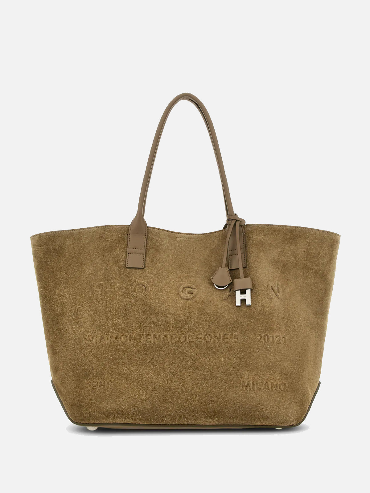 Hogan Borsa Shopping Address Media Beige
