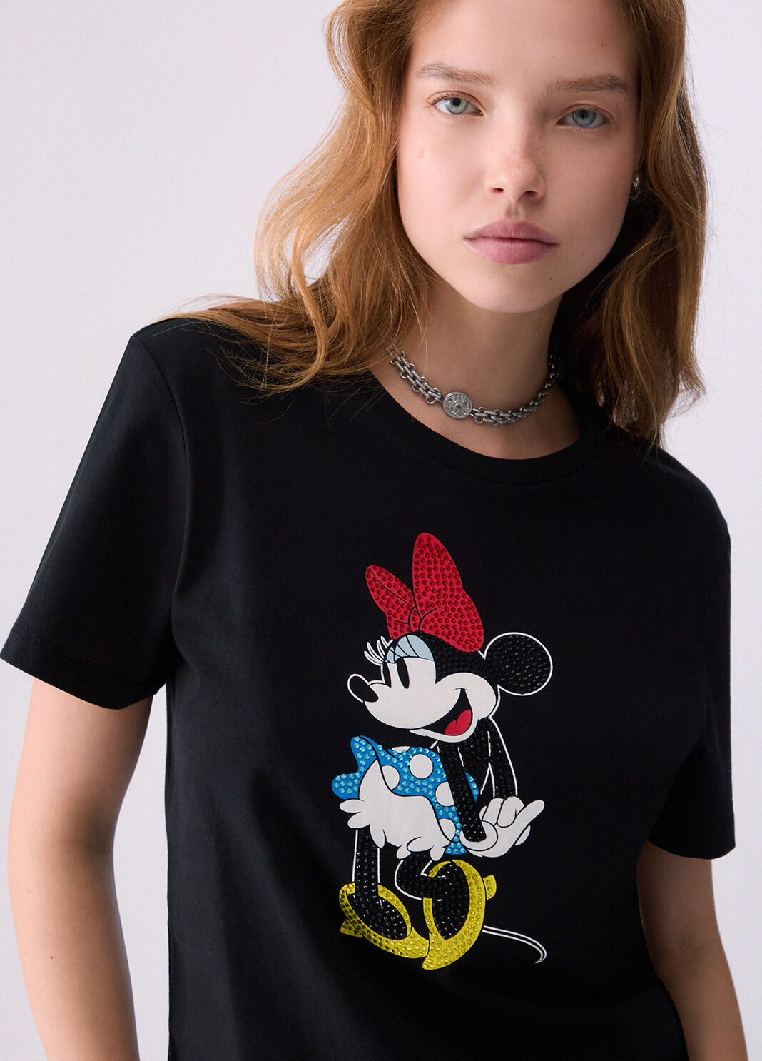 LIU-JO-t-shirt-con-stampa-MISS-MOUSE-WF6441JS904L9455-NERO