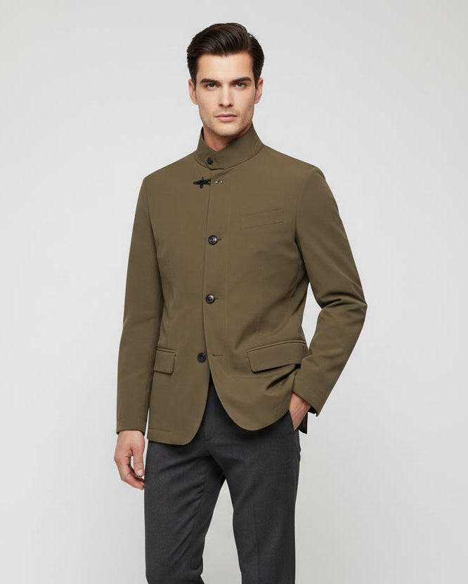 FAY-NAM1952029SVUW-giacca-travel-in-nylon-stretch-marrone-1-A