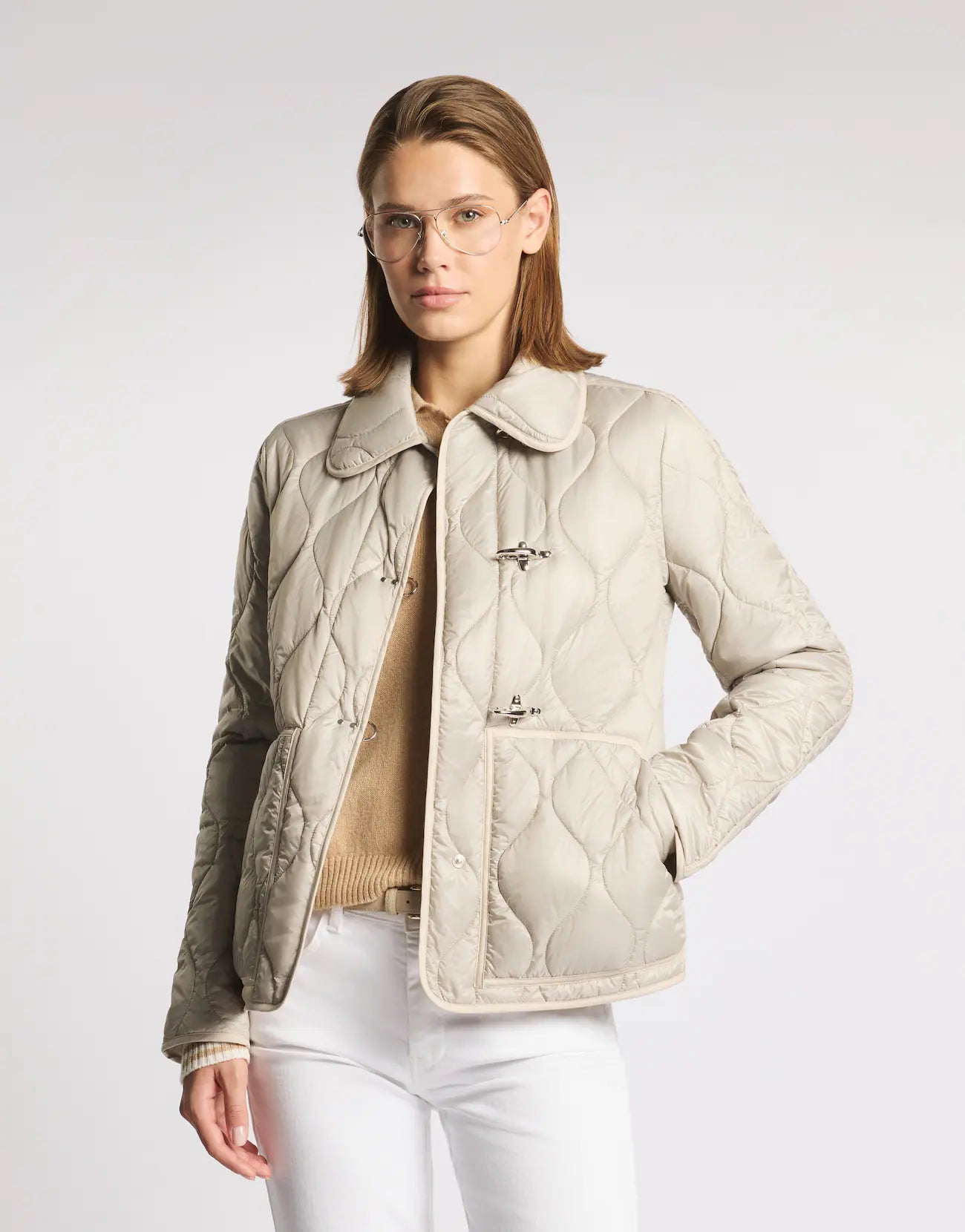 Fay_3_Ganci_In_Tessuto_Tecnico_Con_Trapunta_Onion_Beige_NAW22524120ZEPB205-34