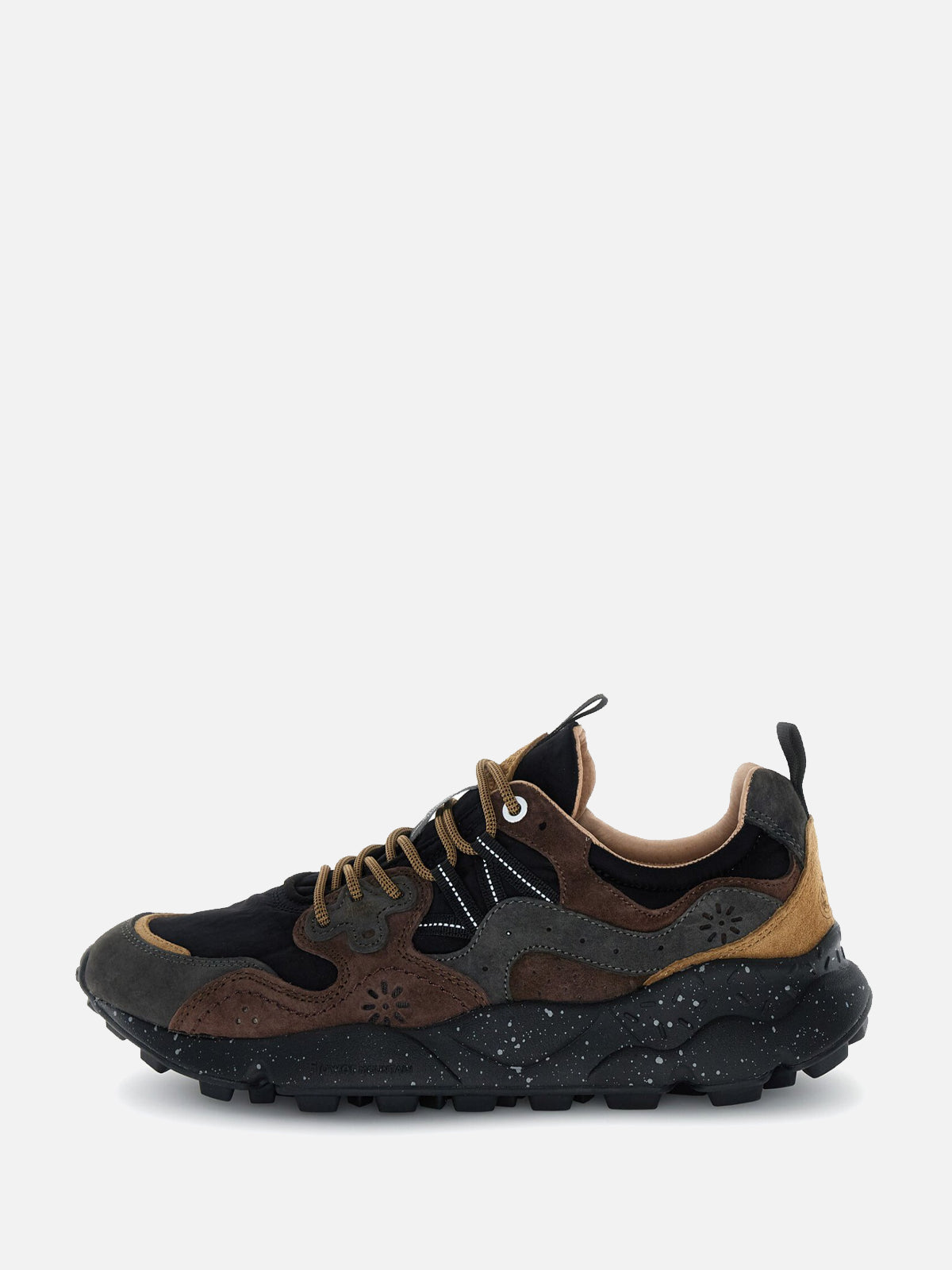 Flower-Mountain-sneakers-YAMANO-3-MAN-001201781601-1A16-SUEDE-NYLON-DARK-GREY-BLACK-DARK-BROWN-1