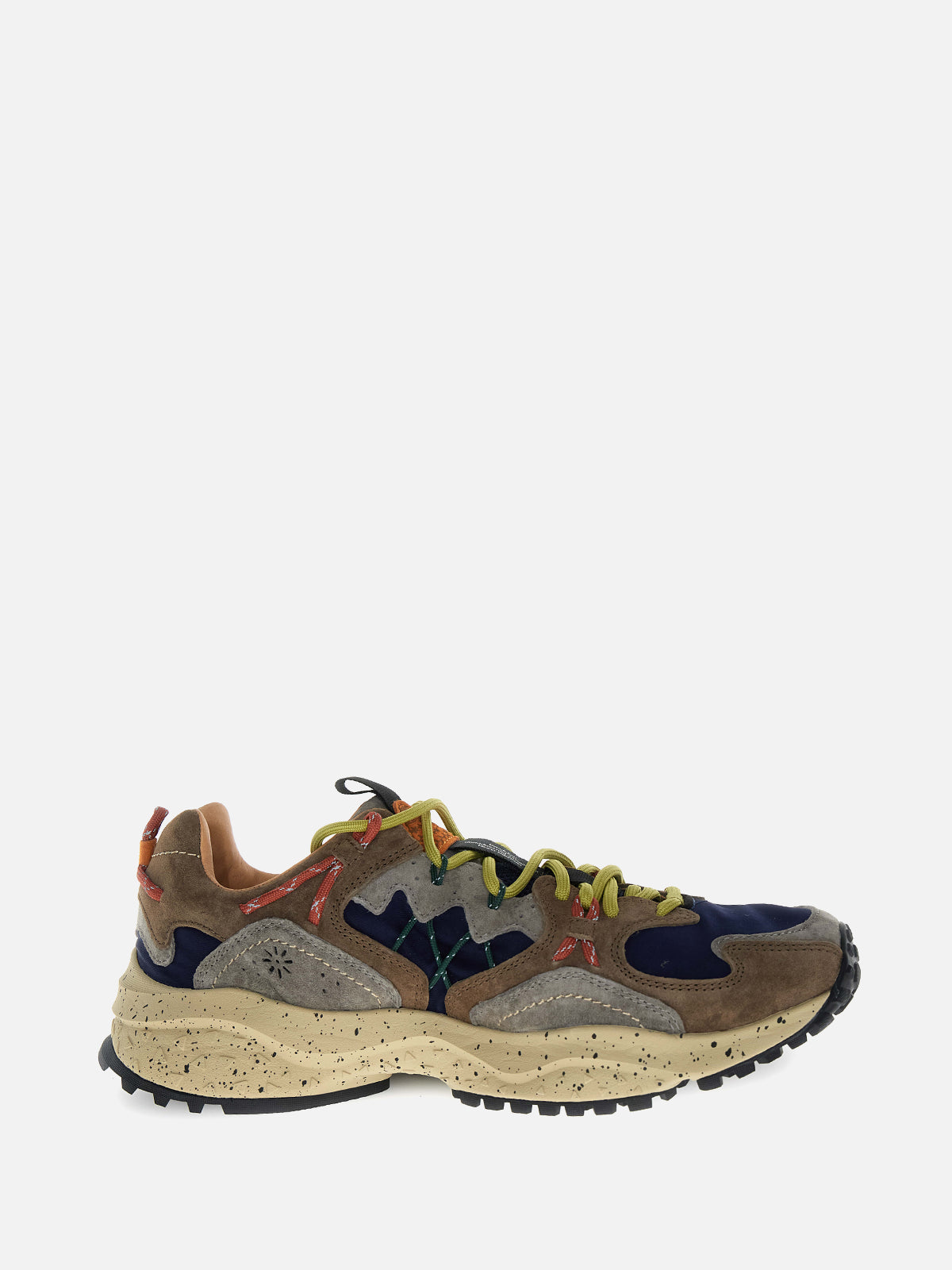Flower Mountain Sneakers Yamabushi Man 1D33 Brown Black Mood