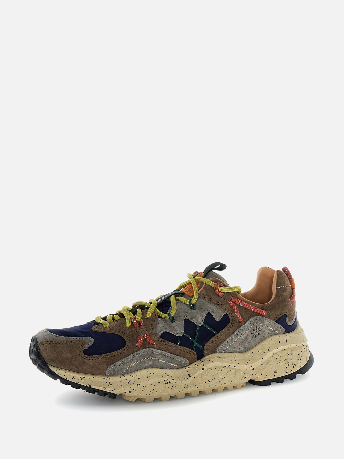 Flower Mountain Sneakers Yamabushi Man 1D33 Brown Black Mood