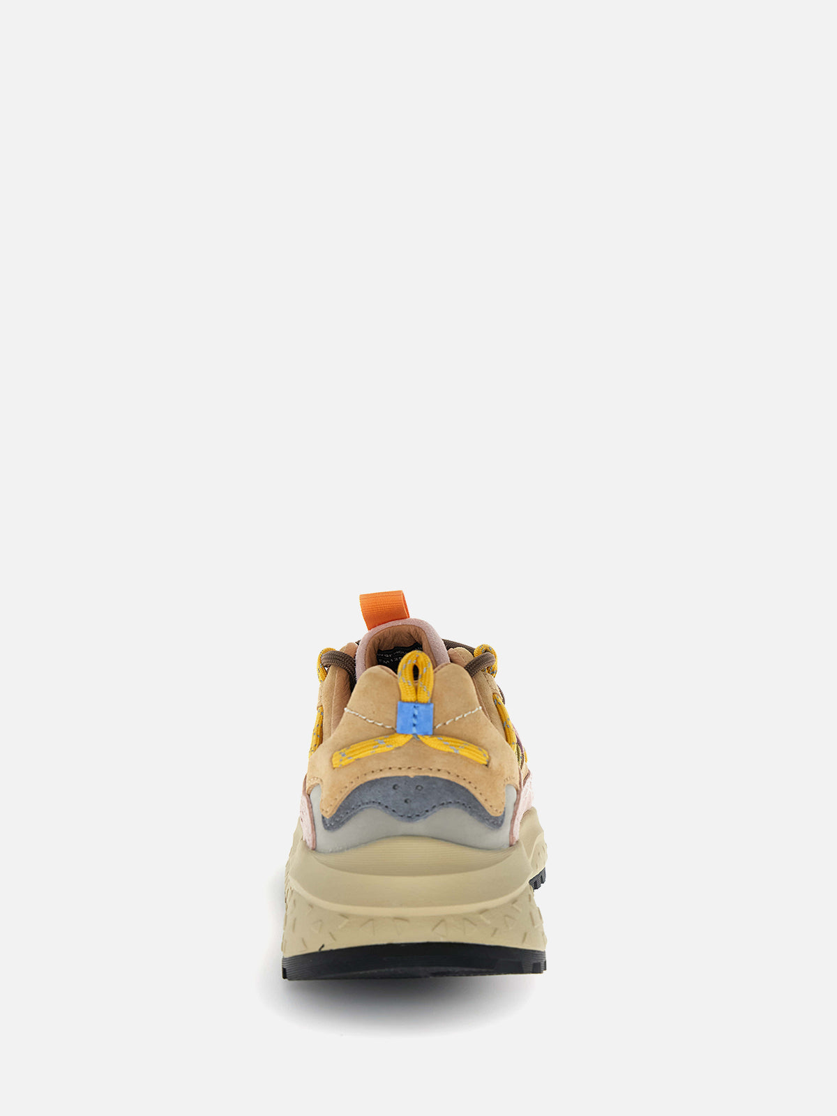 Flower Mountain Sneakers Yamabushi Woman 1D26 Cognac Taupe Pink
