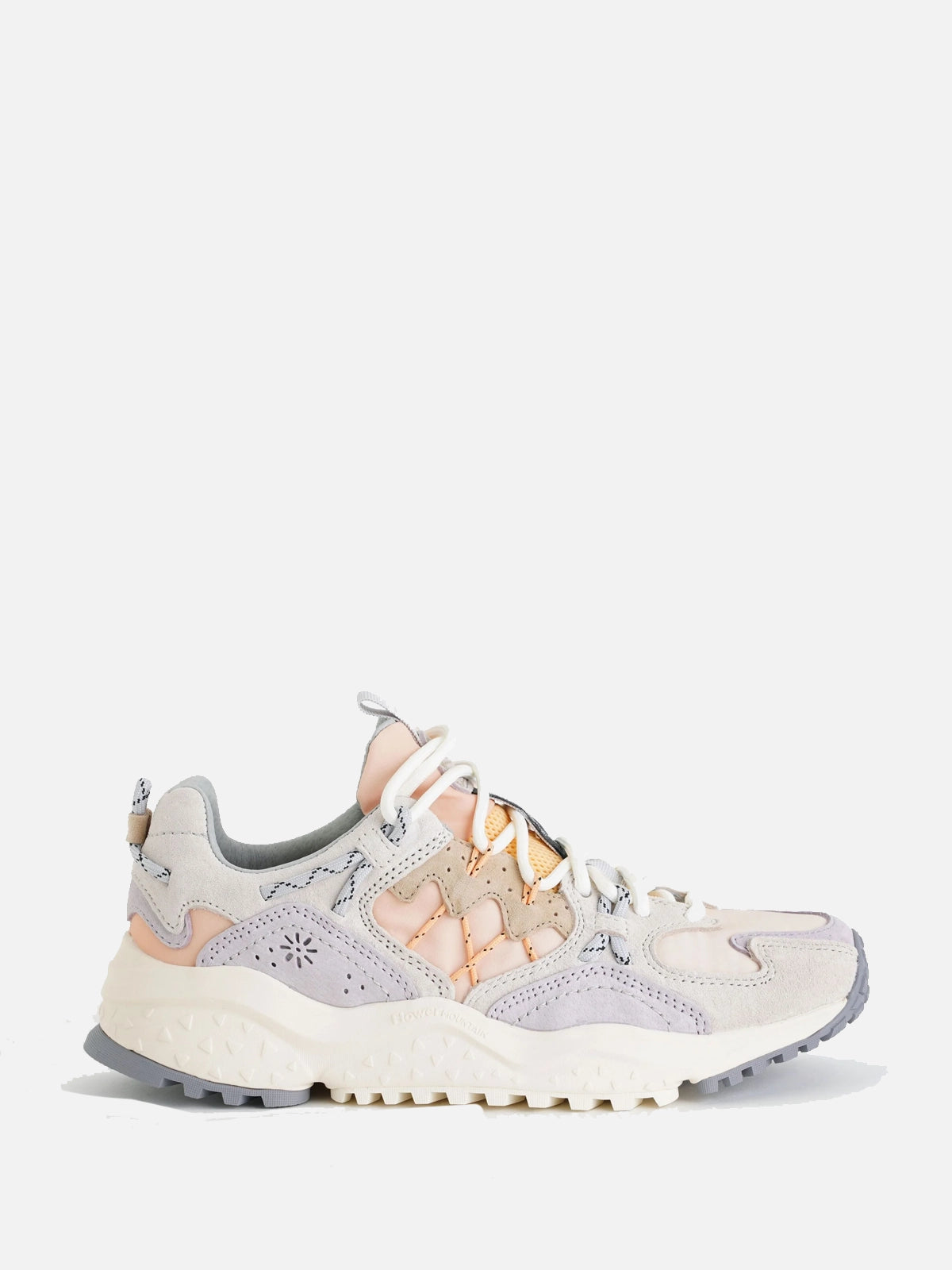 Flower-Mountain-sneakers-yamabushy-suede-nylon-ripstop-1n34-Off-white-pale-lilac-2