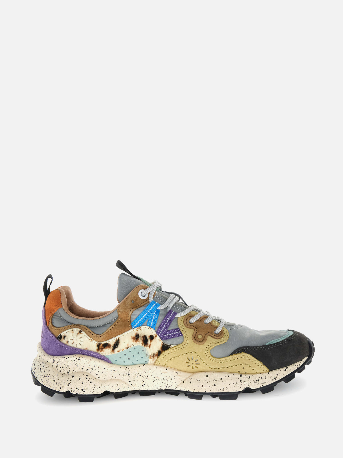 Flower Mountain Sneakers Yamano 3 Uni 1B72 Grey Zucca