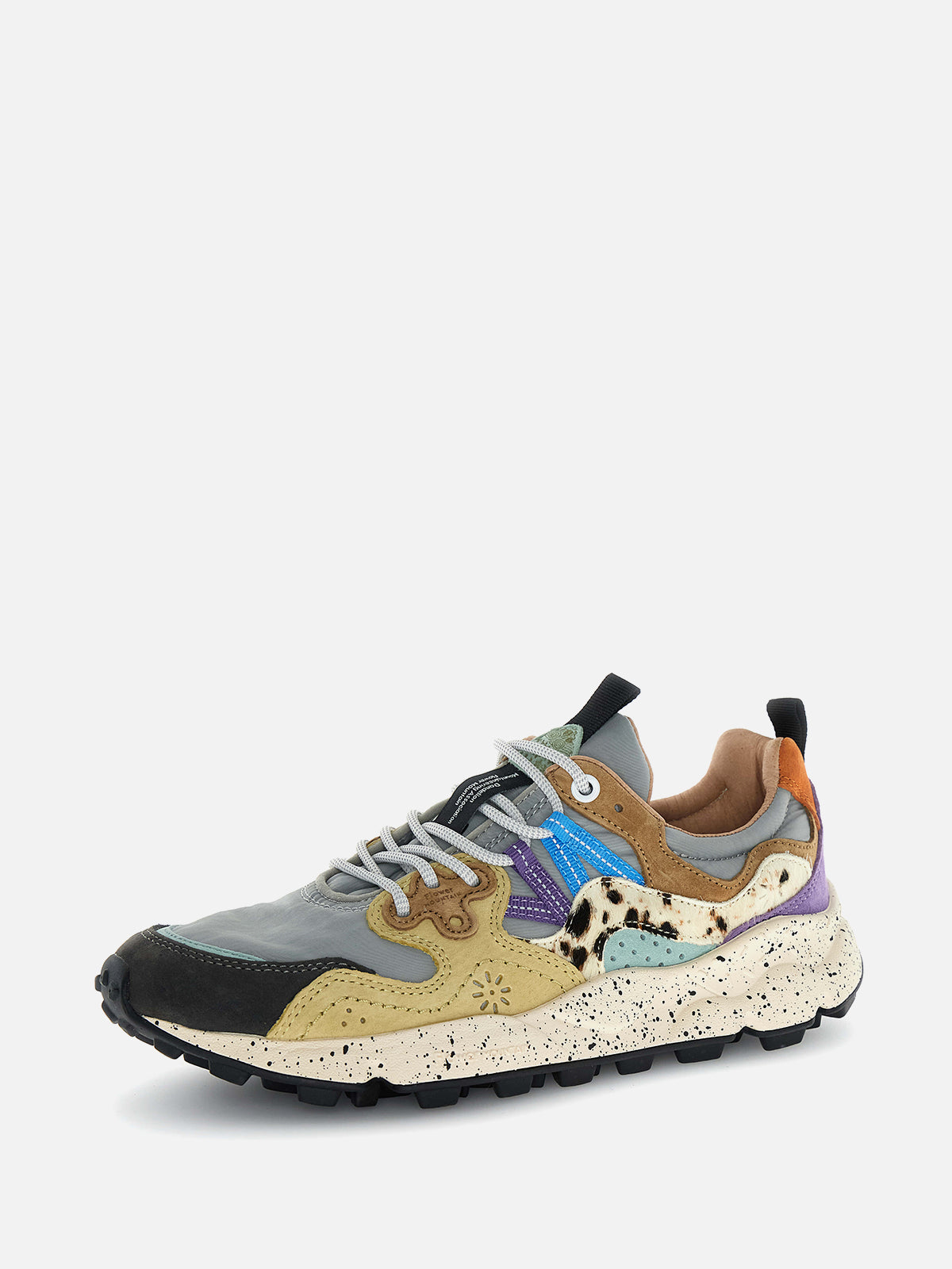 Flower Mountain Sneakers Yamano 3 Uni 1B72 Grey Zucca