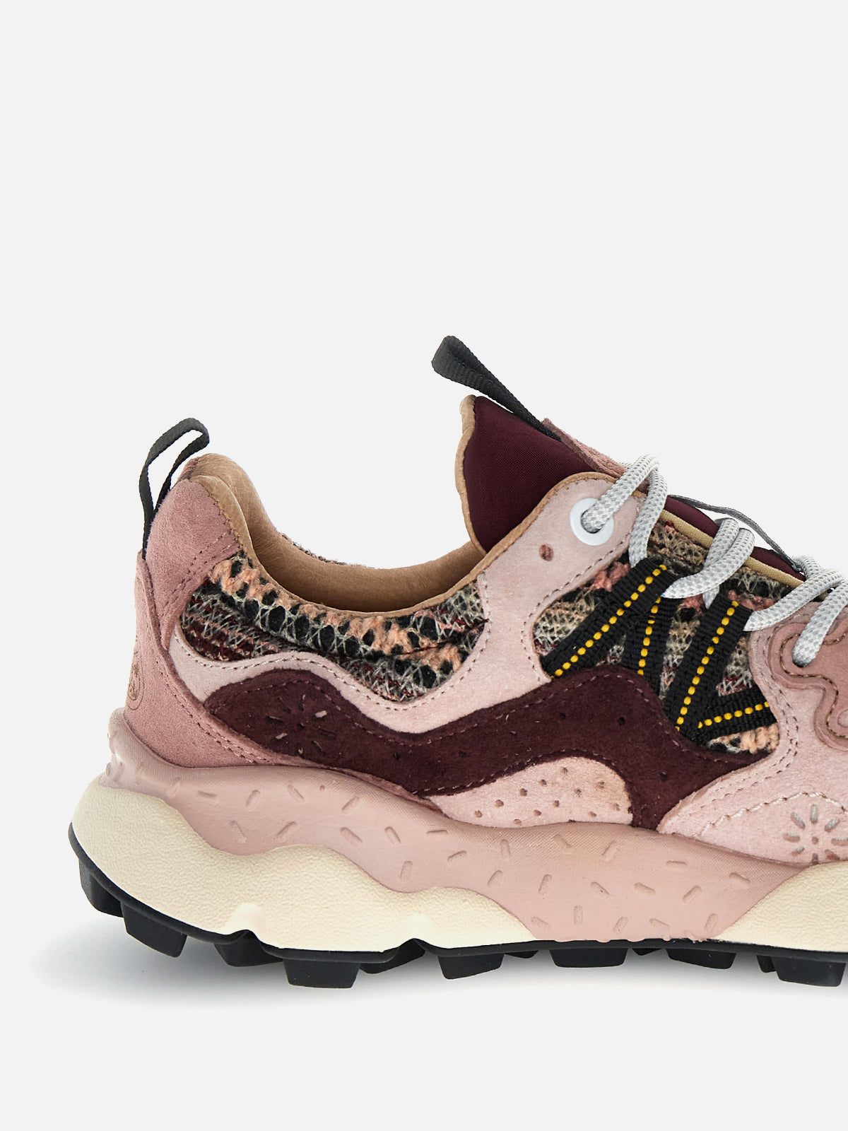 Flower Mountain Sneakers Yamano 3 Woman 1I88 Purple Pink Brown