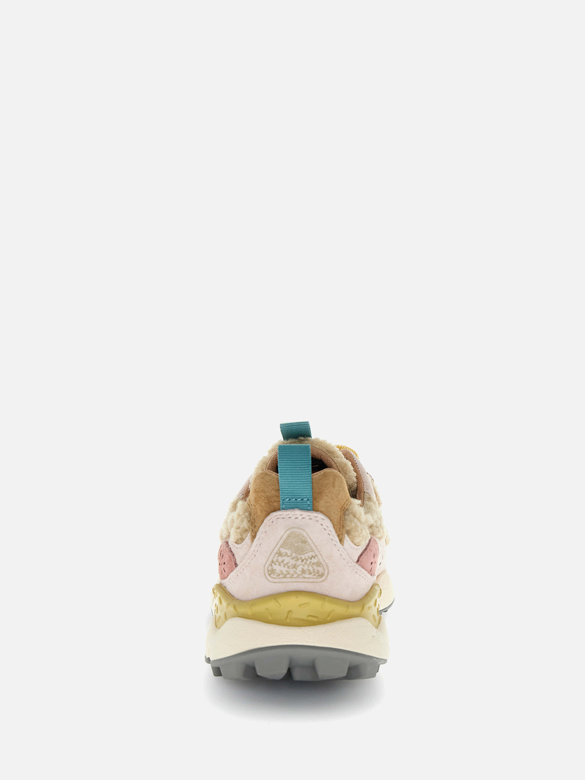 Flower Mountain Sneakers Yamano 3 Woman 4D11 Light Brown Rose Beige