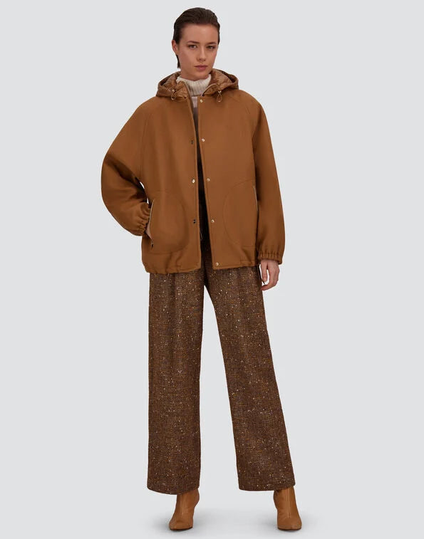 Herno Giacca In Panno Di Lana E Nylon Ultralight Cammello