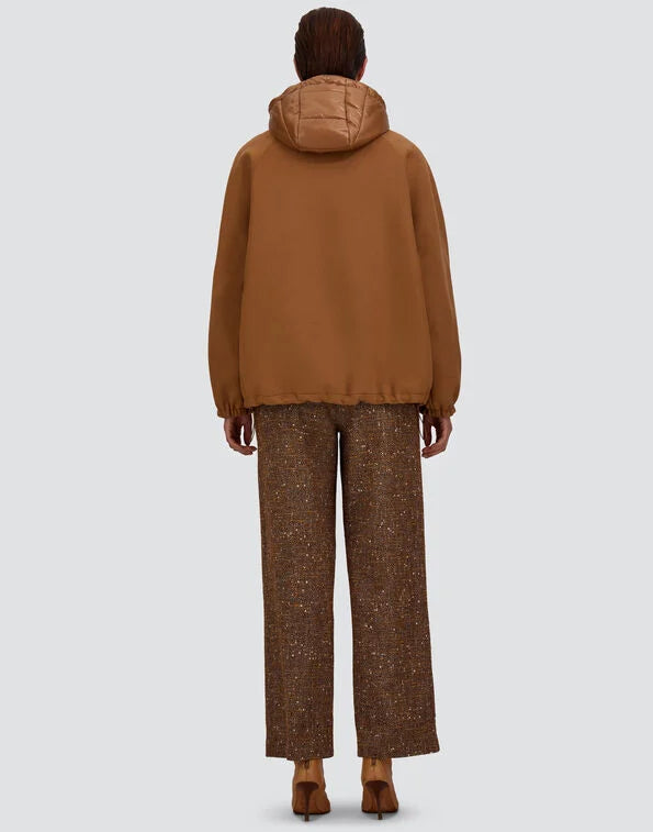 Herno Giacca In Panno Di Lana E Nylon Ultralight Cammello