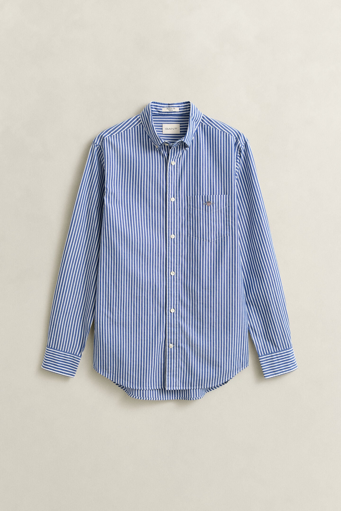 Gant-camicia-regular-popeline-a-righe-cotone-3000100-436-BLU-1