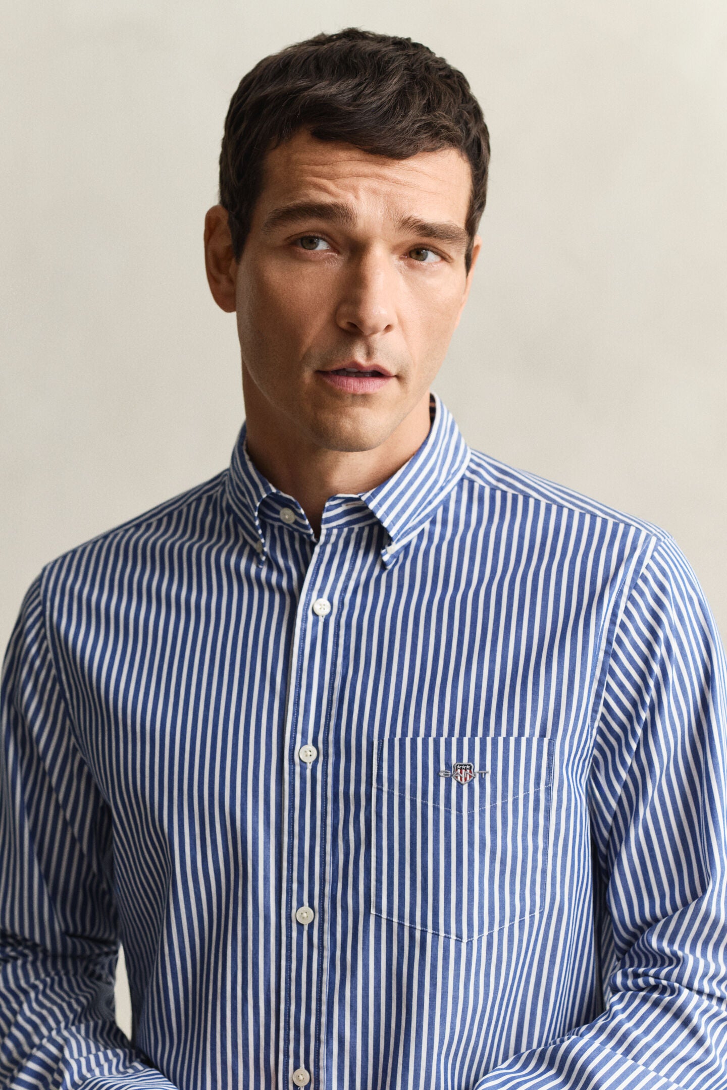 Gant-camicia-regular-popeline-a-righe-cotone-3000100-436-BLU-5