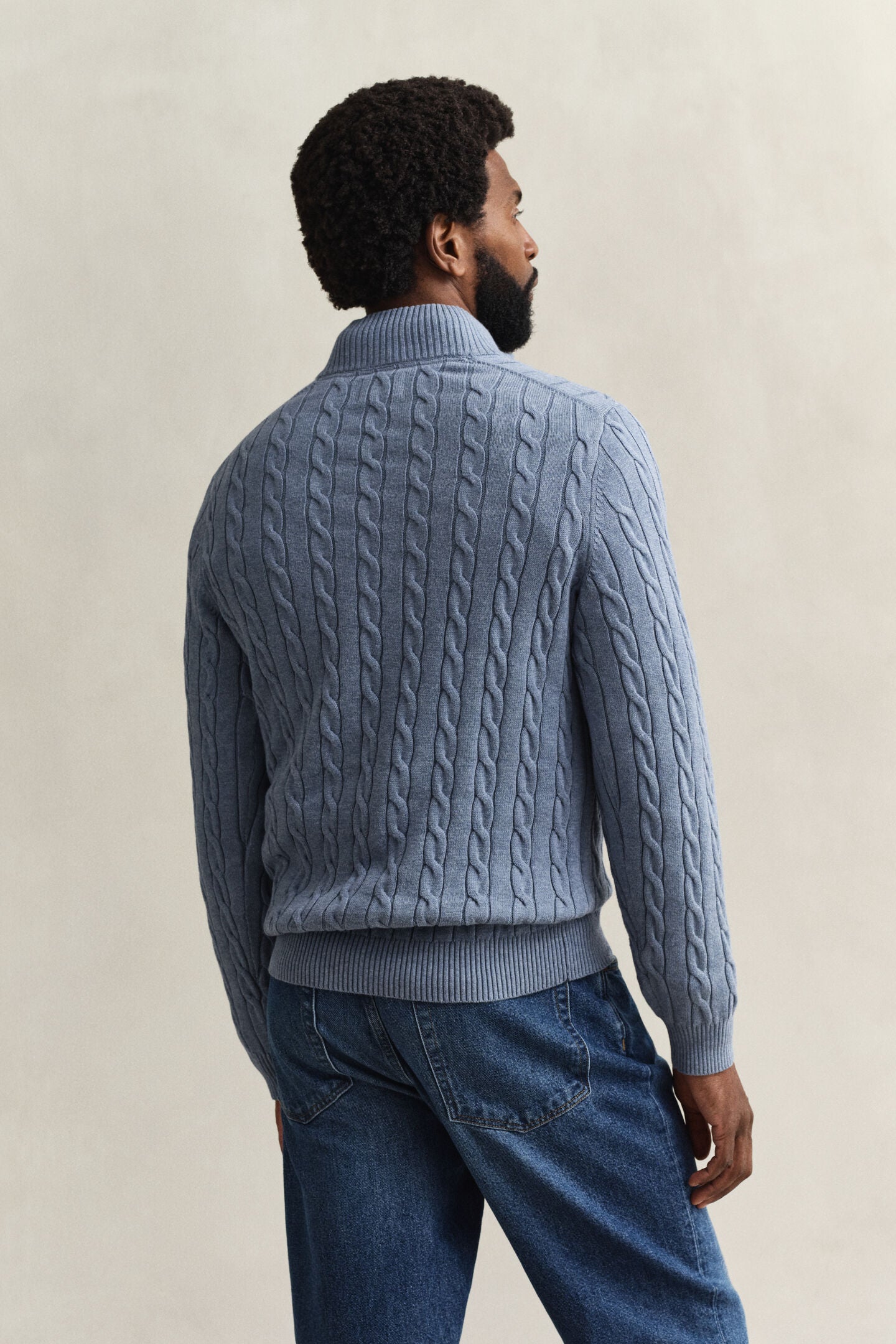 Gant-maglia-zip-corta-trecce-cotone-FADED-DENIM-8050603-430-5
