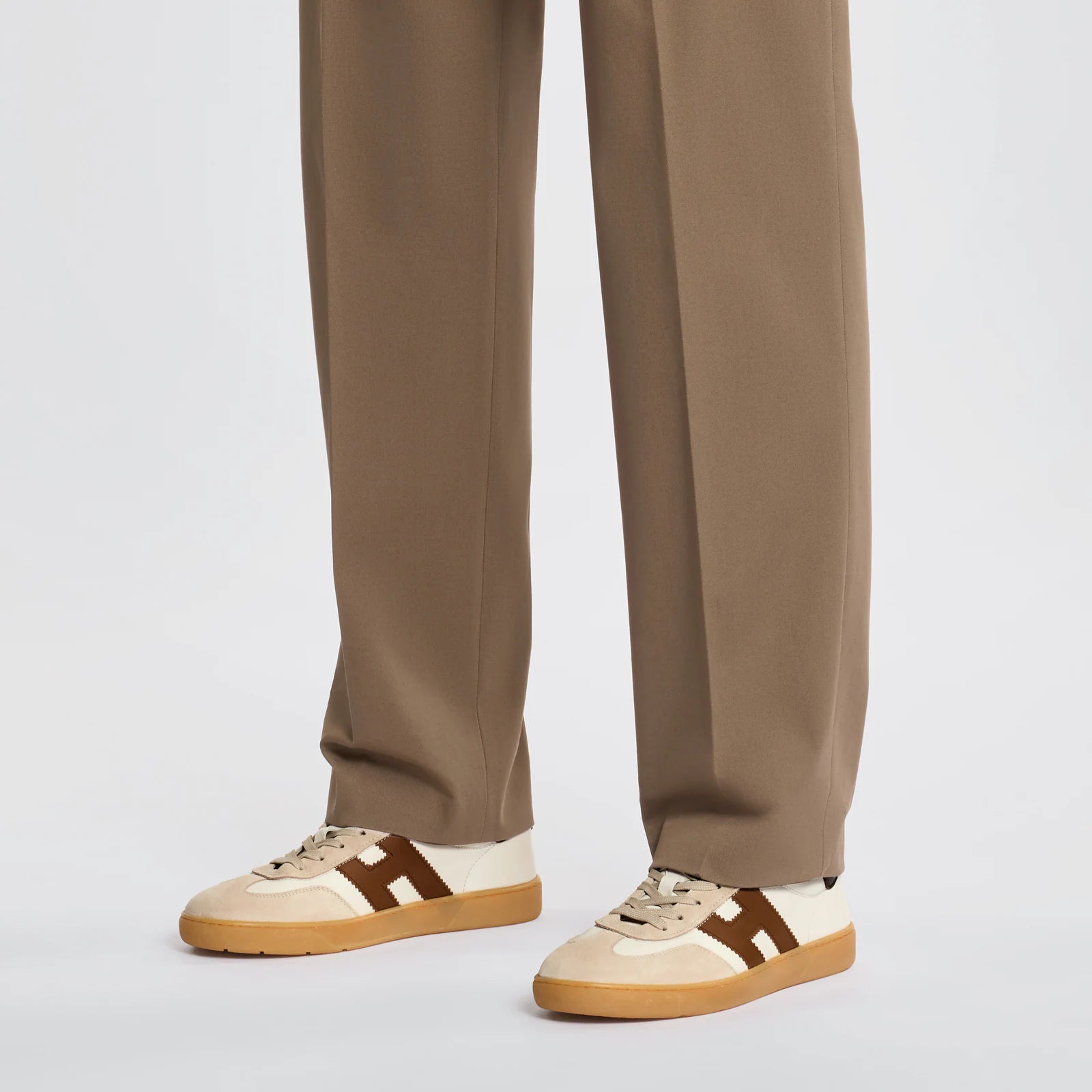 Hogan Sneakers Cool Avorio Beige Marrone