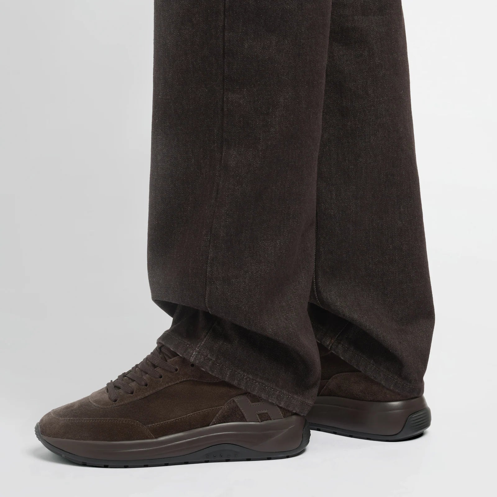 Hogan Sneakers Hi-Light Marrone