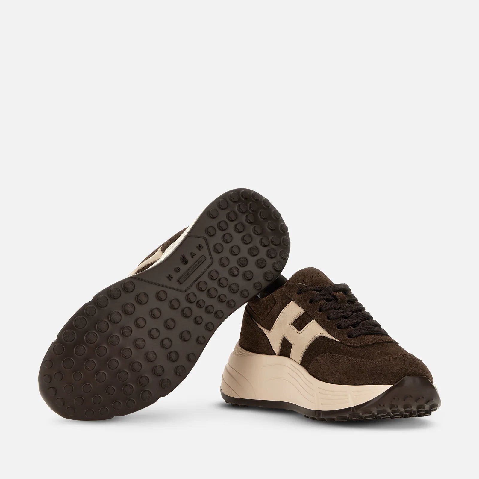 Hogan Sneakers Hi-Fi Marrone