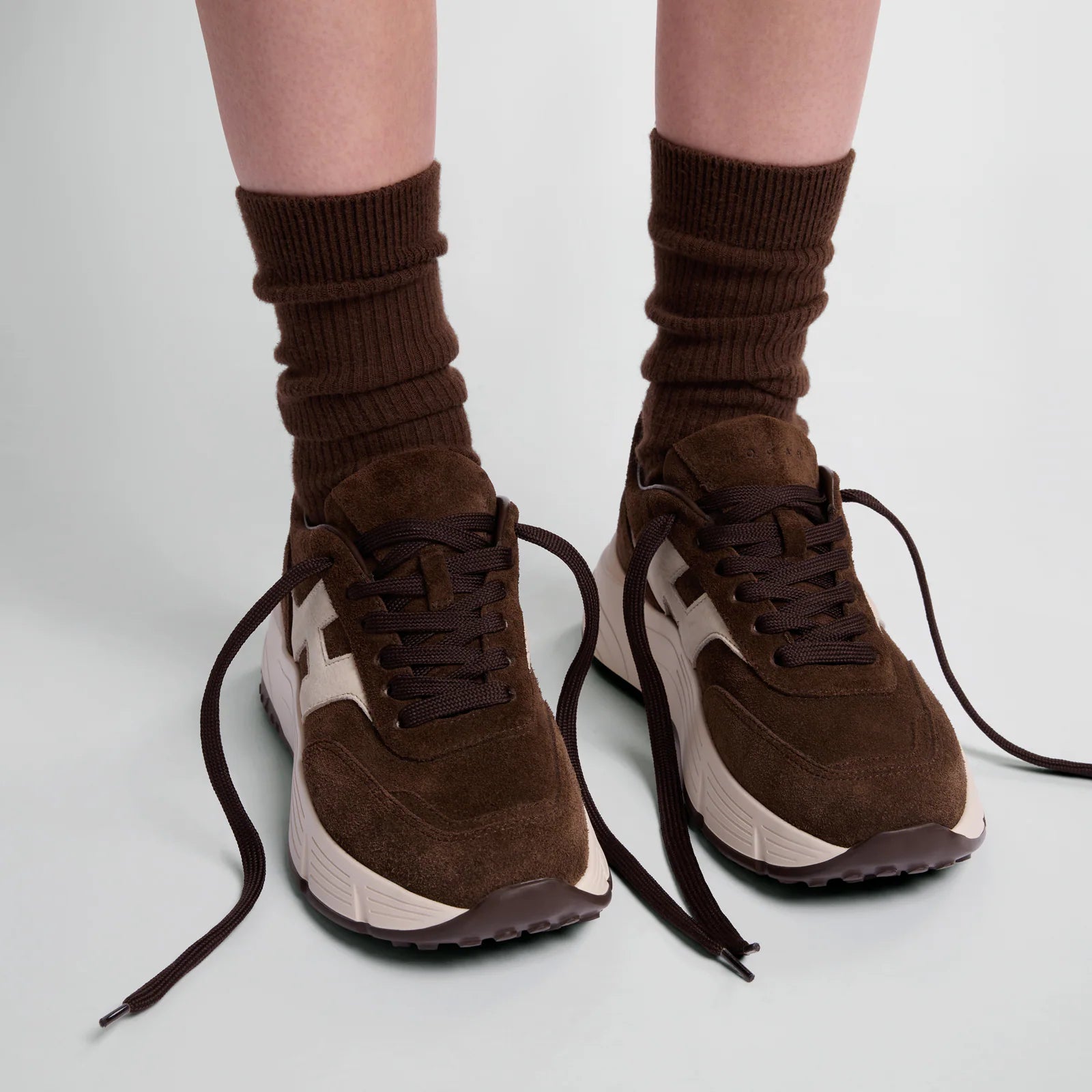 Hogan Sneakers Hi-Fi Marrone